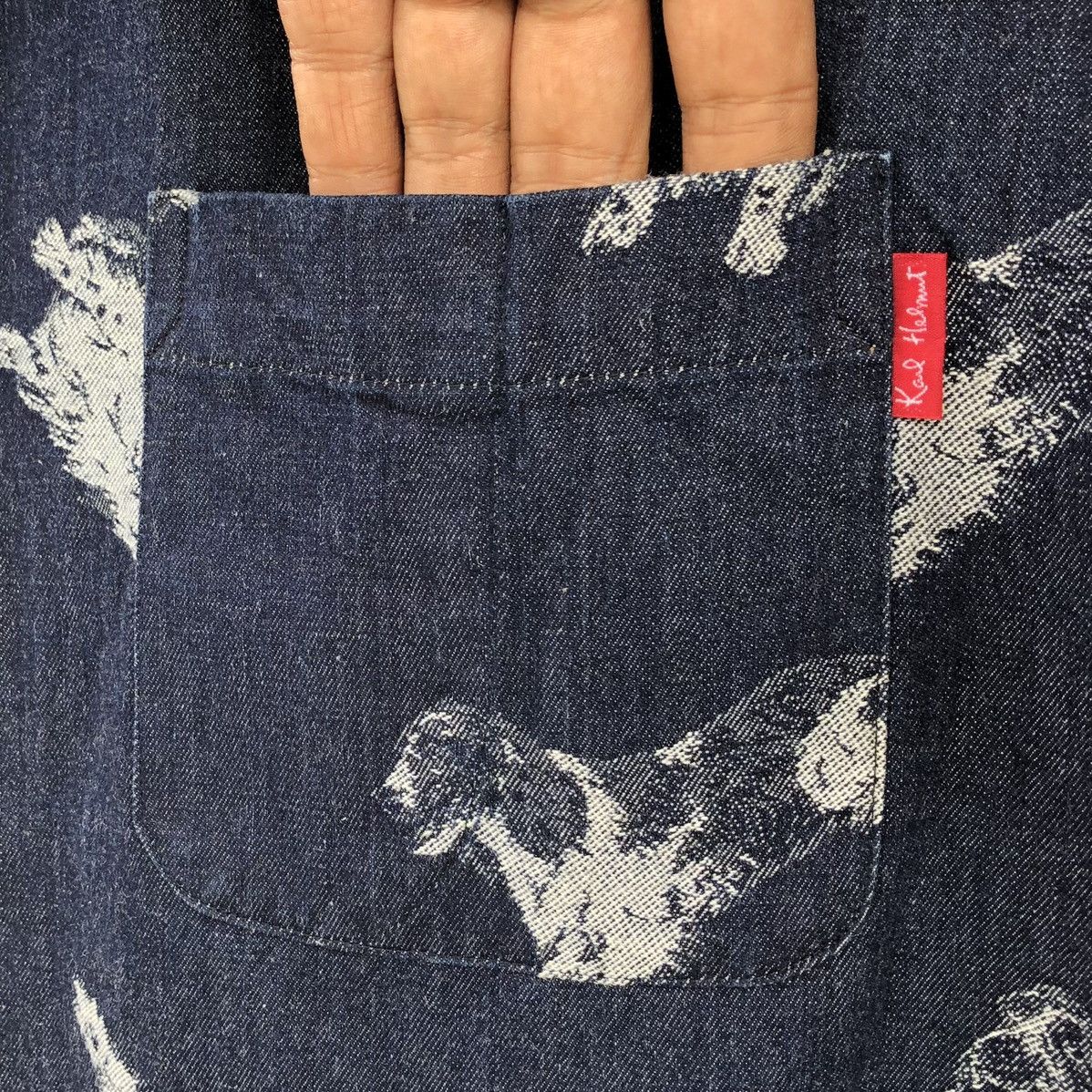 Karl Helmut Karl Helmut X Pink House Denim Shirt Size US L / EU 52-54 / 3 - 4 Thumbnail