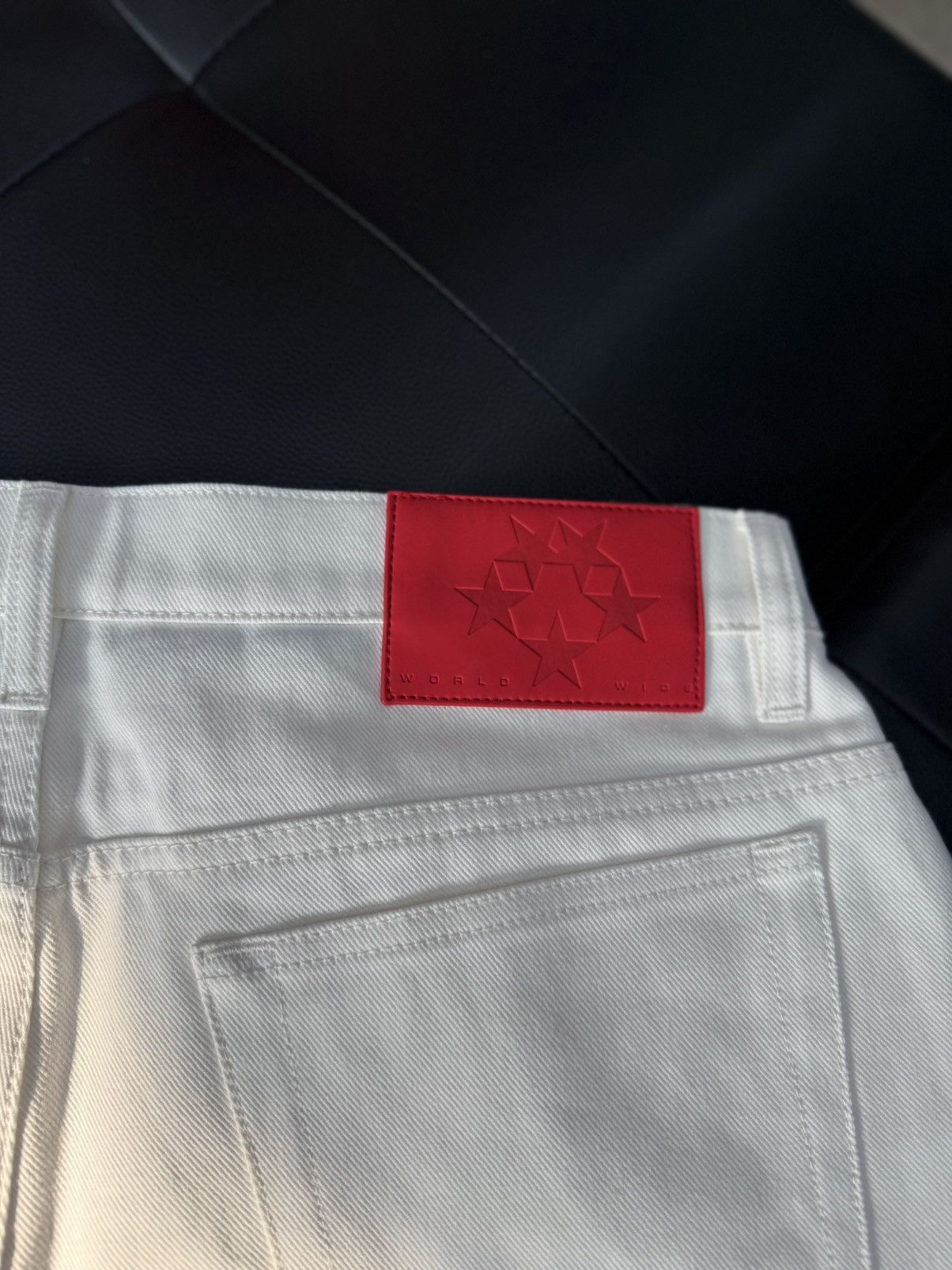 Sp5der Sp5der Jean Shorts White Size 32 (NEW) Size US 32 / EU 48 - 10 Thumbnail