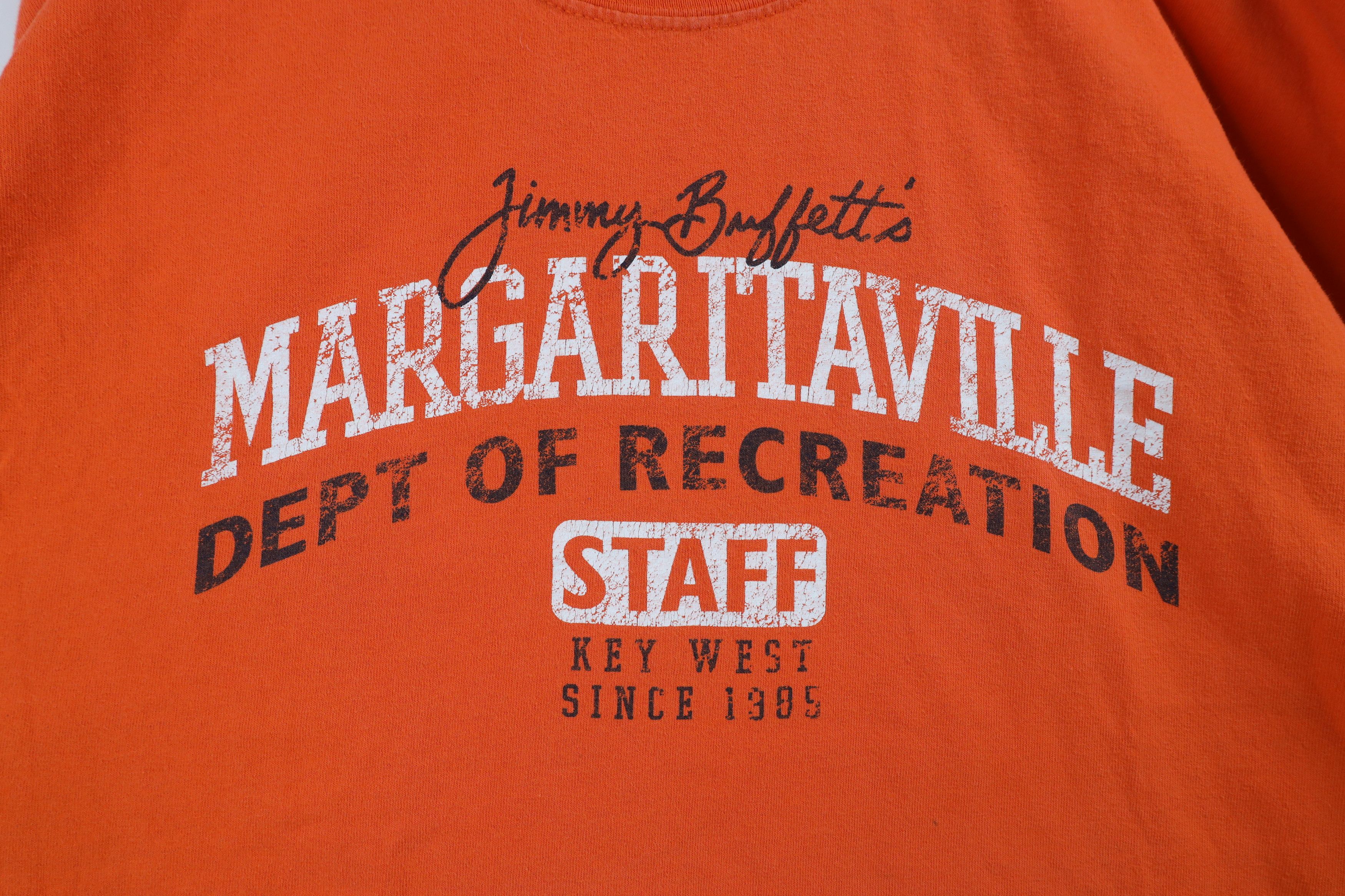 Vintage Vintage Y2K Buffett Margaritaville Short Sleeve T-Shirt Size US XXL / EU 58 / 5 - 4 Thumbnail