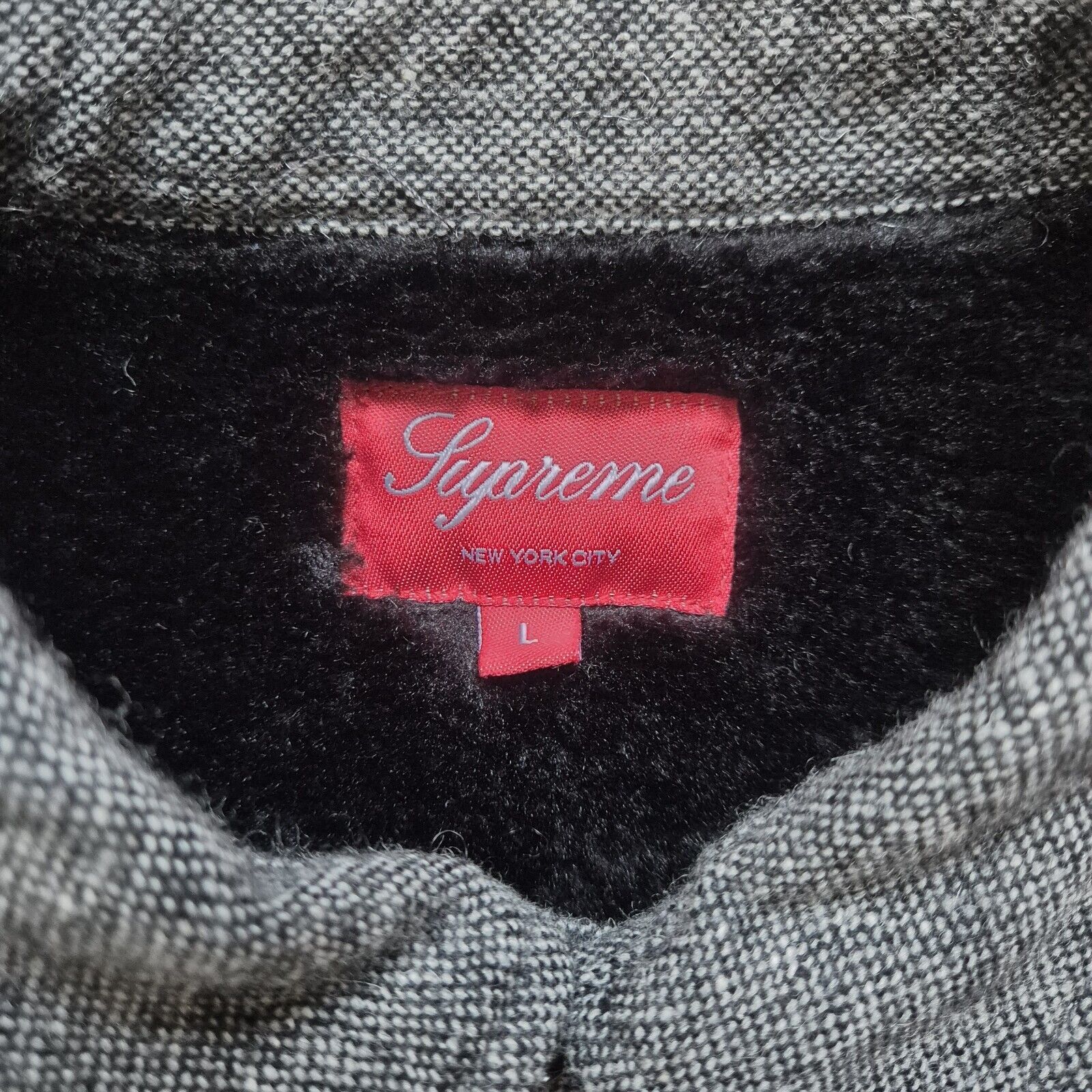 Supreme Supreme Magee Donegal Tweed Fleece Lined Overcoat Large 2011 Size US L / EU 52-54 / 3 - 4 Thumbnail