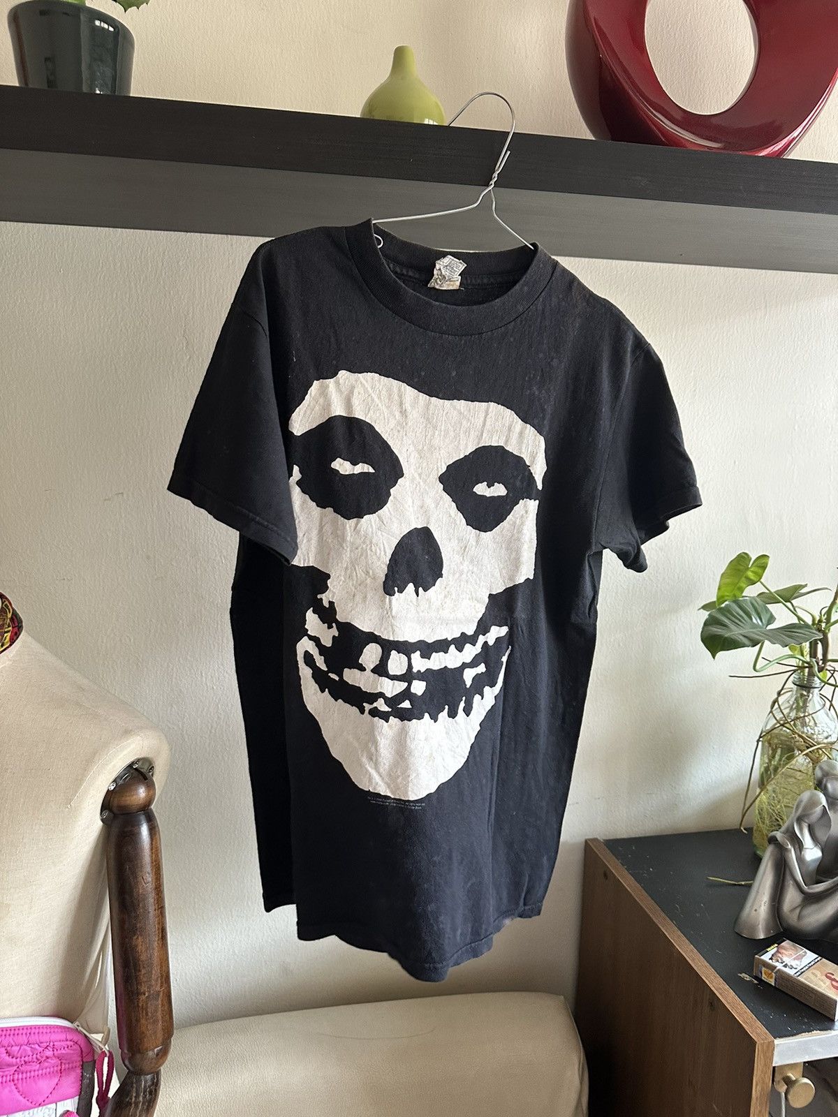Band Tees 2009 Misfits The Fiend logo Tshirt Size US S / EU 44-46 / 1 - 1 Thumbnail