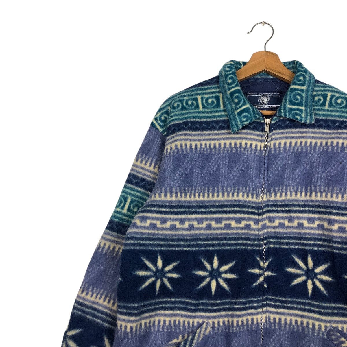 Japanese Brand 📌Vintage Button Chore Jacket Virgin Voyage Navajo Native Size US M / EU 48-50 / 2 - 8 Thumbnail