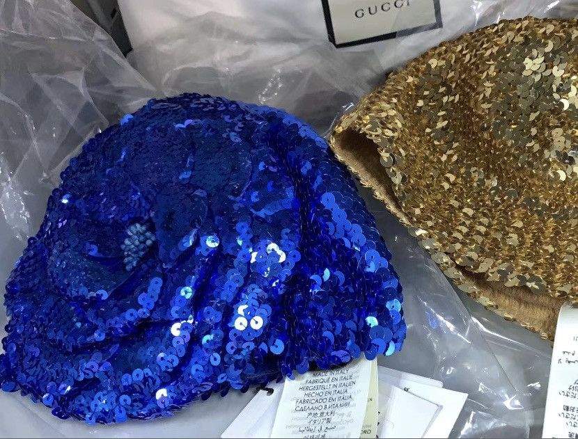 Gucci Runway sequined hat Gucci Size ONE SIZE - 6 Thumbnail