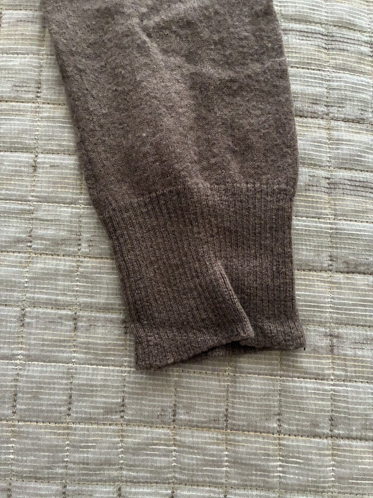 Rick Owens Rick Owens Dark Brown Crewneck Sweater Size US S / EU 44-46 / 1 - 5 Thumbnail