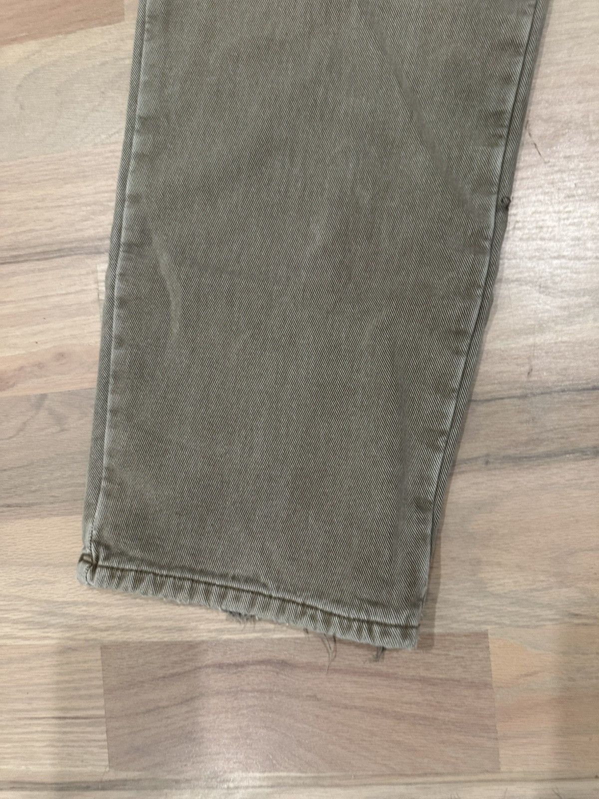 L.L. Bean Vintage LL Bean Flannel Lined Biege/Gray Jeans 35x32 Size US 32 / EU 48 - 4 Thumbnail