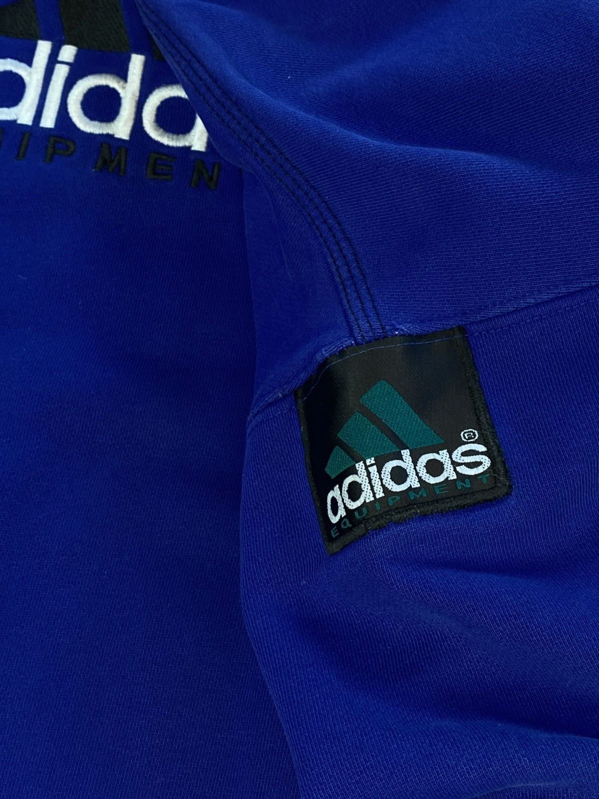 Adidas 🔥 90s VTG ADIDAS EQUIPMENT SWEATSHIRT Y2K OVERSIZED VIBES Size US L / EU 52-54 / 3 - 14 Thumbnail