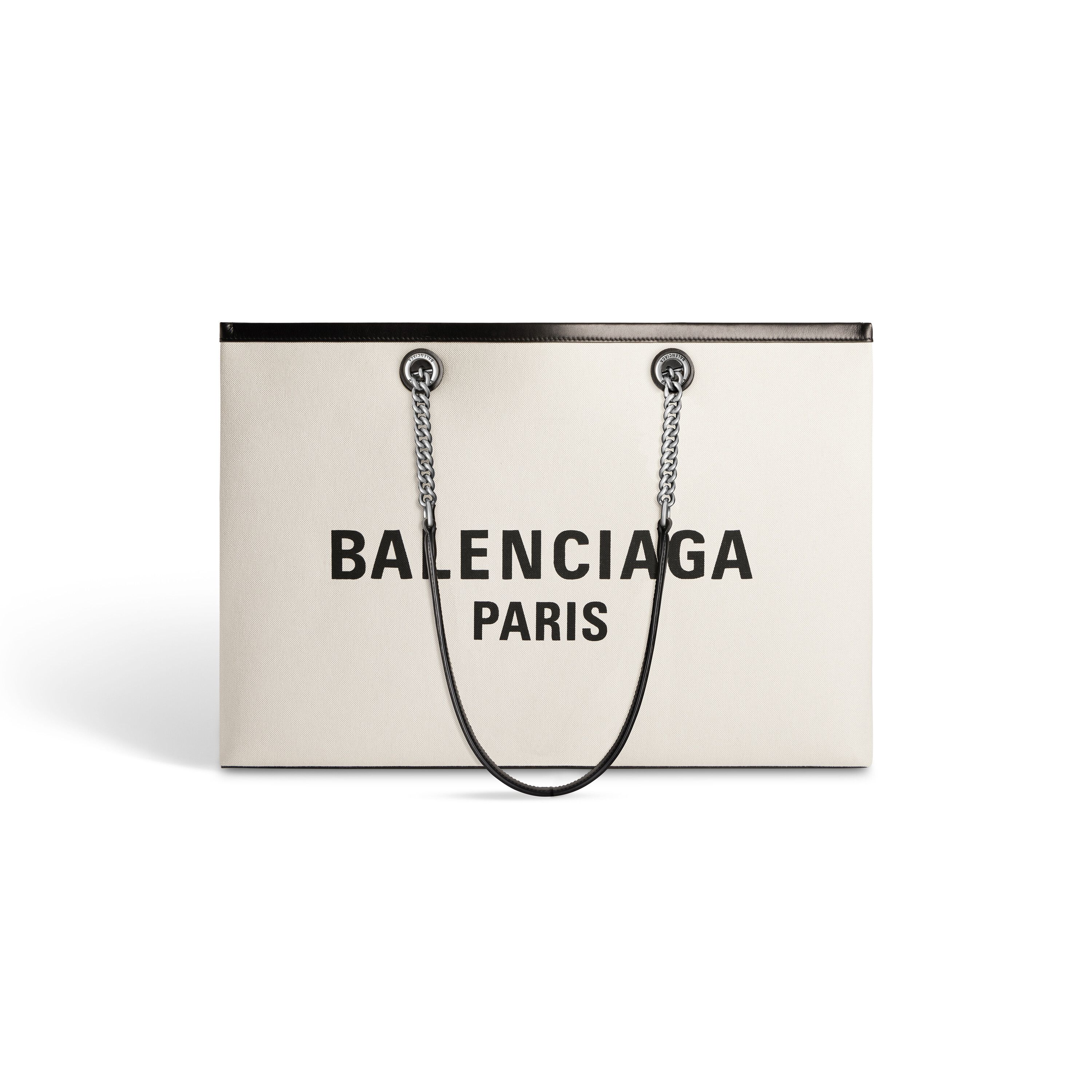 Balenciaga o1mt1gz0824 Size: OS / Duty Free Large Tote Bag in White Size ONE SIZE - 1 Preview