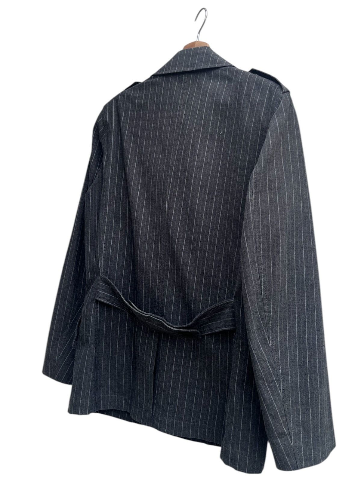 Paul Smith Paul Smith Cotton Pinstripe Napoleon Jacket Size US L / EU 52-54 / 3 - 9 Thumbnail
