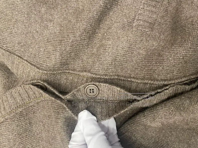 Brunello Cucinelli Brunello Cucinelli Brown Cashmere Sweater Size M / US 6-8 / IT 42-44 - 7 Thumbnail