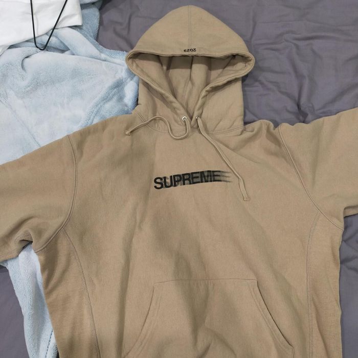 Supreme Supreme Motion Box Logo SS23 dark tan | Grailed