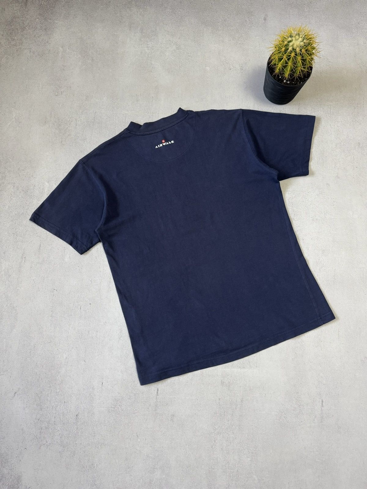 Airwalk × Japanese Brand × Vintage Vintage 90s Airwalk Skateboards T Shirt Tee Skull Rare Y2K Size US L / EU 52-54 / 3 - 10 Thumbnail