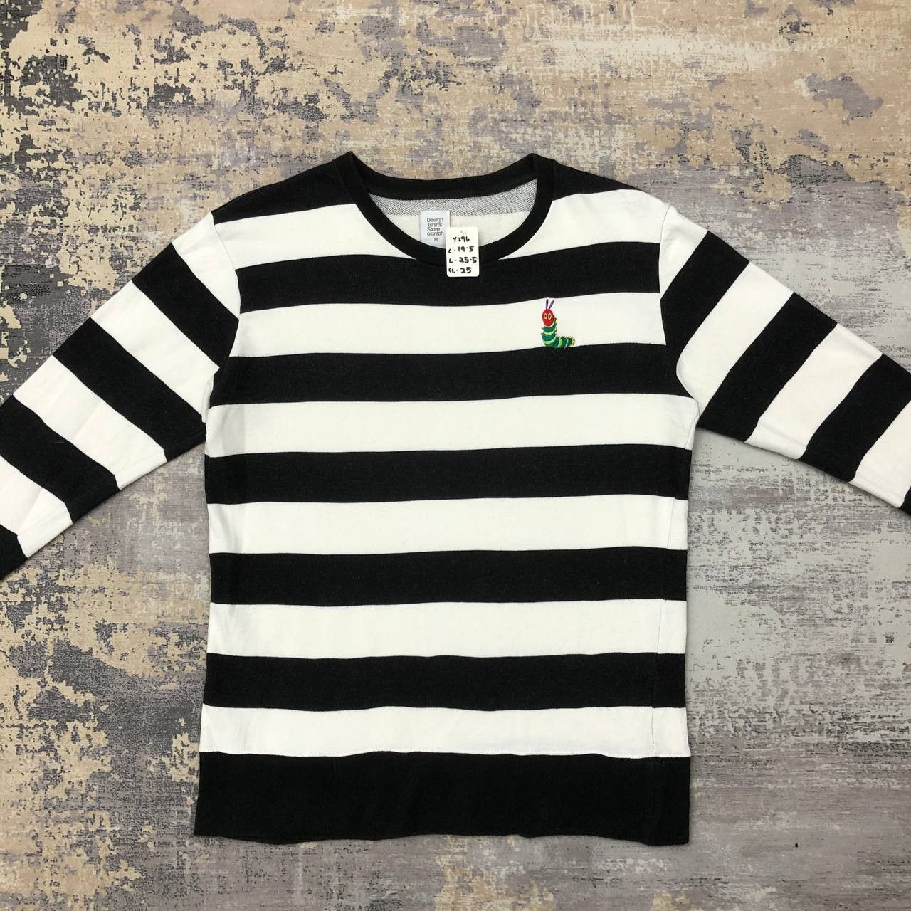 Designer × Japanese Brand Y296 JAPAN GRANIPH STRIPED SWEASHIRT Size US M / EU 48-50 / 2 - 3 Thumbnail