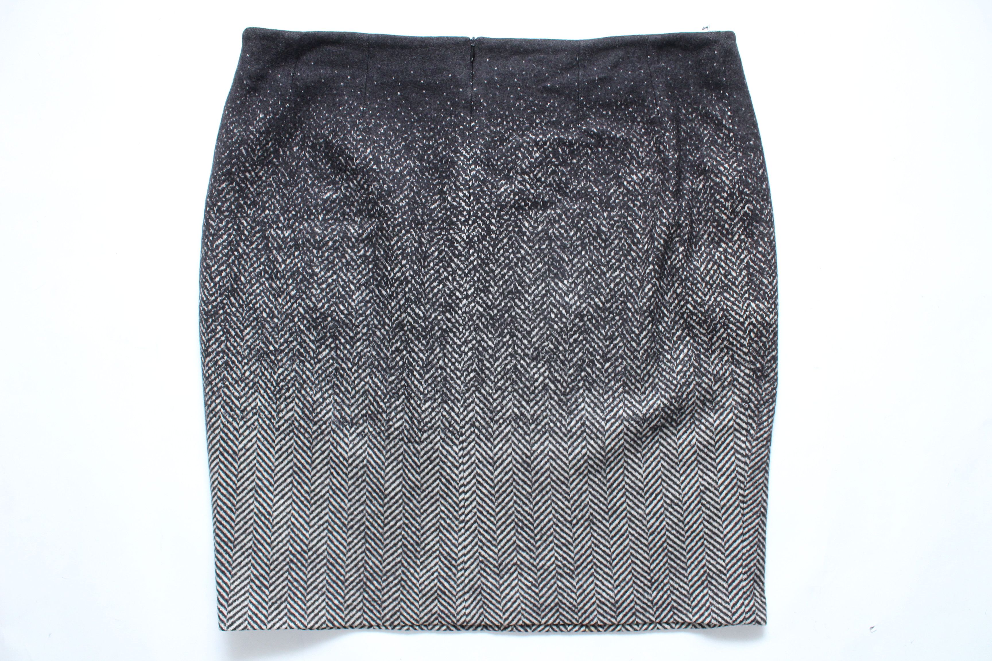 Vintage Devernois Skirt Size 48 Wool Size 34" / US 12 / IT 48 - 6 Thumbnail