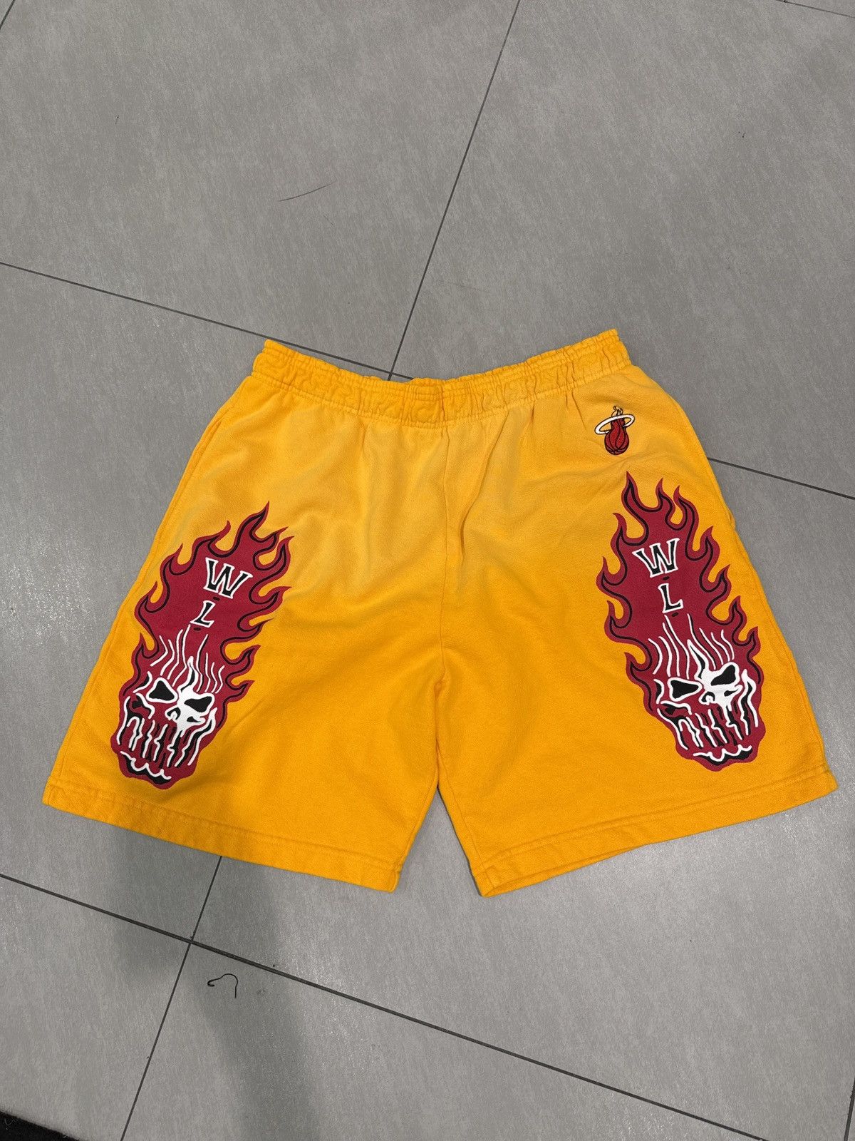 NBA × Warren Lotas Warren Lotas Heat Sweat Shorts Size US 36 / EU 52 - 1 Thumbnail