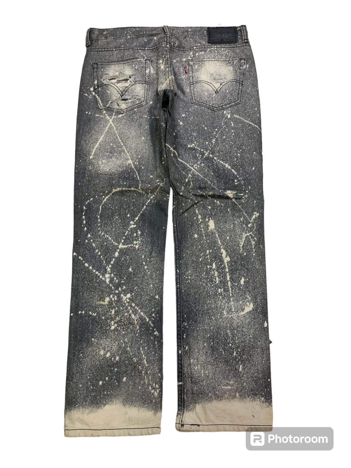 Levi's Made & Crafted Vtg Levi’s 511 Distressed Denim Size US 33 - 3 Thumbnail