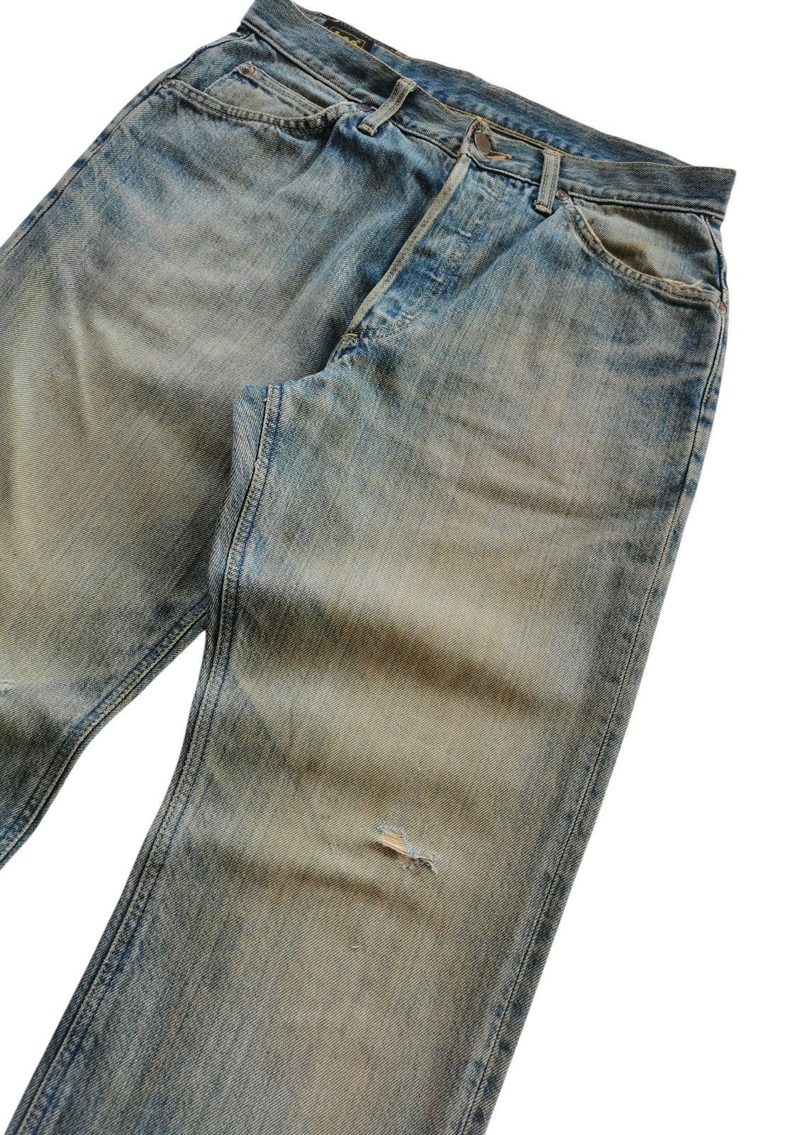 Edwin Vintage Lee x Edwin Mud Wash Jeans Size 32x33 Made in Japan Size US 31 - 6 Thumbnail