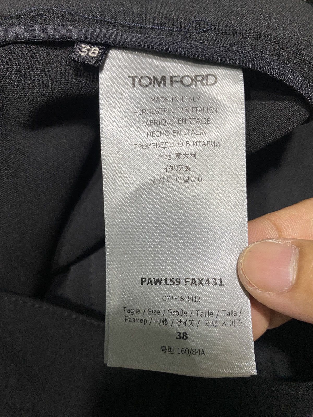 Tom Ford Black Wool Flared Trouser Size 26" / US 2 / IT 38 - 12 Thumbnail