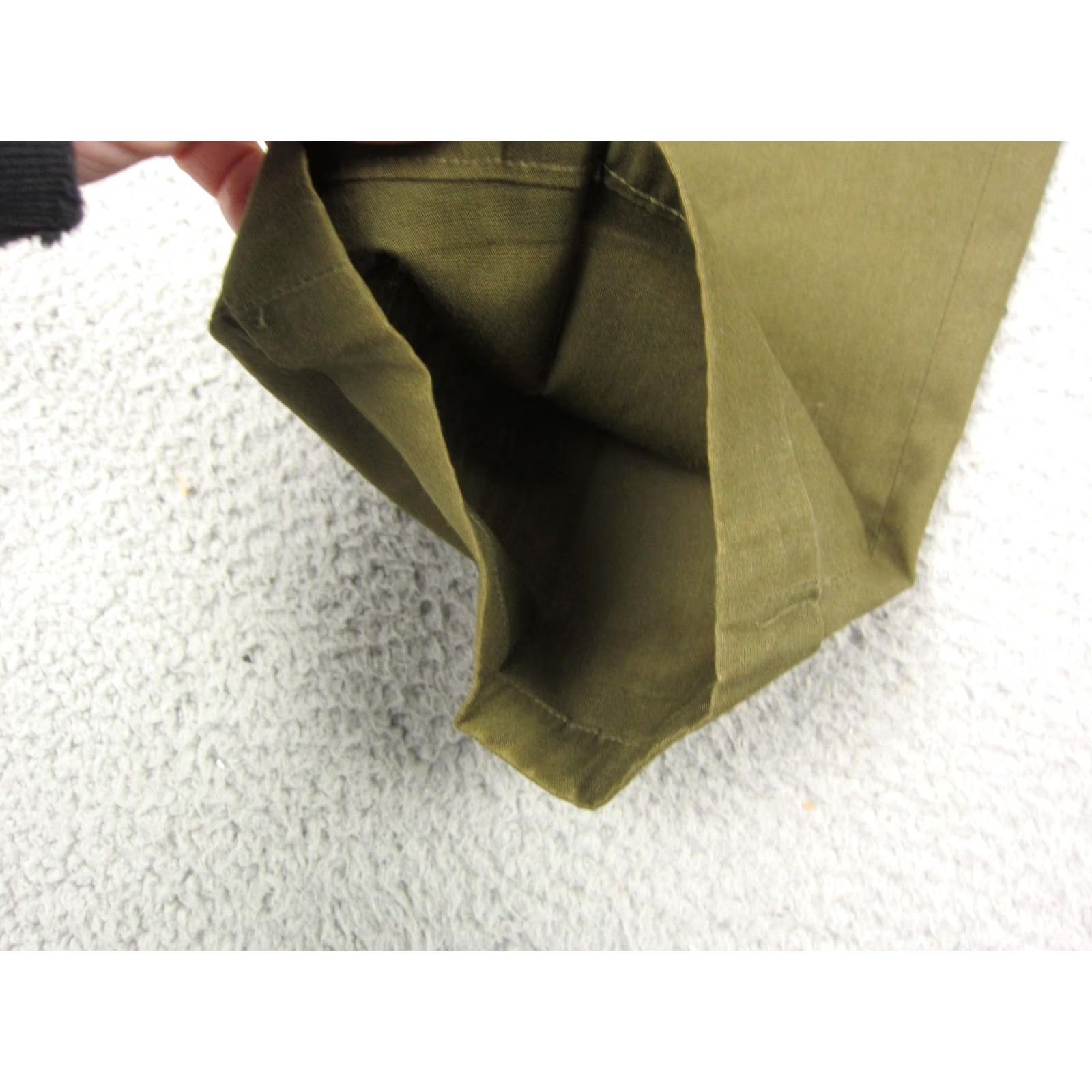 JCPenney Vintage Big Mac JCPenney Pants Adult W 36 L 28 Olive Green Work Straight 50s 60s Size US 36 / EU 52 - 7 Thumbnail