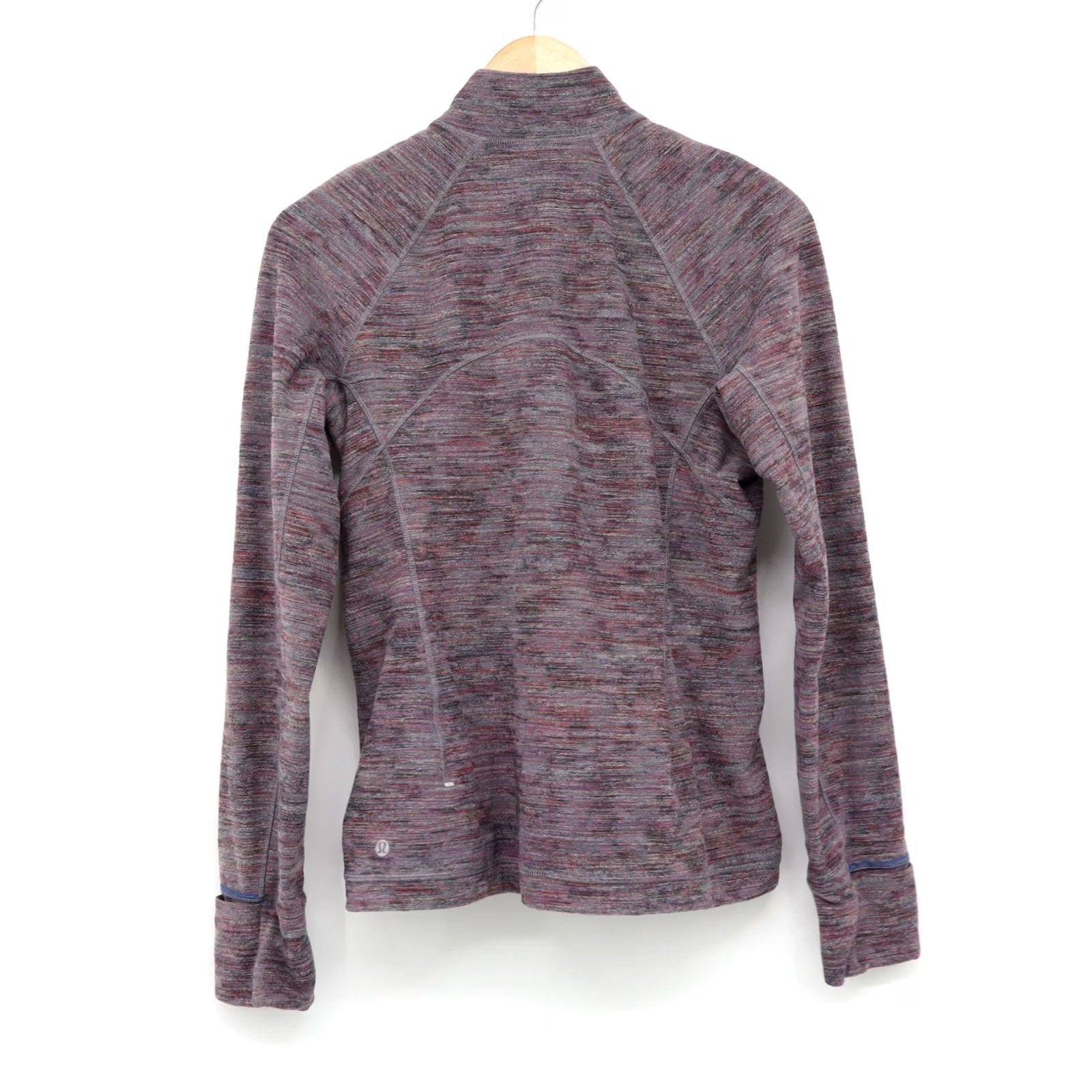 Lululemon Lululemon Its Rulu Run Half Zip Data Rush Jacquard Anchor Symphony Blue Sz 10 Size L / US 10 / IT 46 - 2 Thumbnail