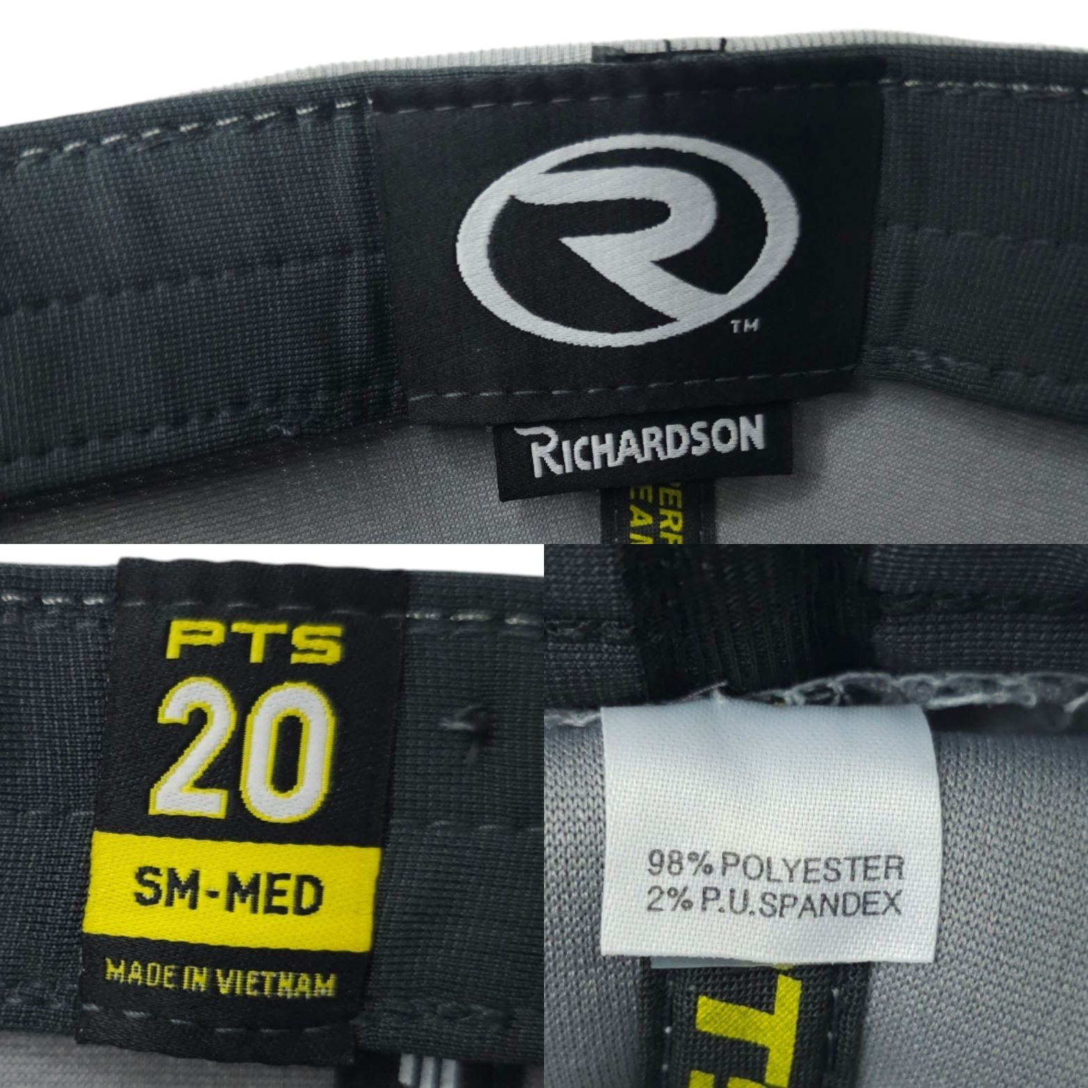 Richardson Chargers 3D Embroidered Flex Fit S/M Cap Trucker Baseball Size ONE SIZE - 8 Thumbnail