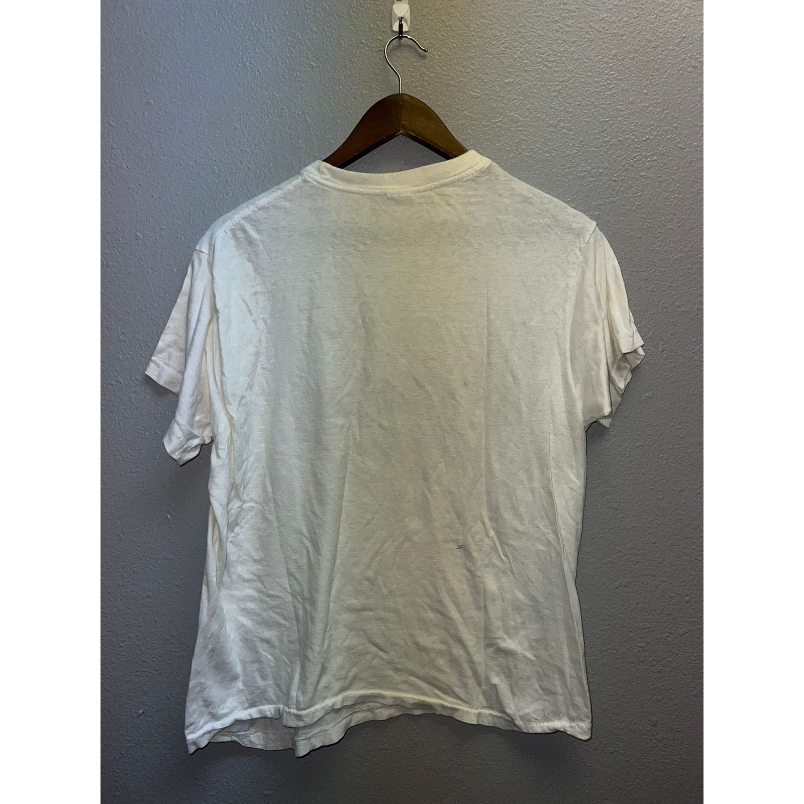 Vintage Vintage Womens Almunecar Shirt Crop Top Spain White Tee M Size M / US 6-8 / IT 42-44 - 7 Thumbnail