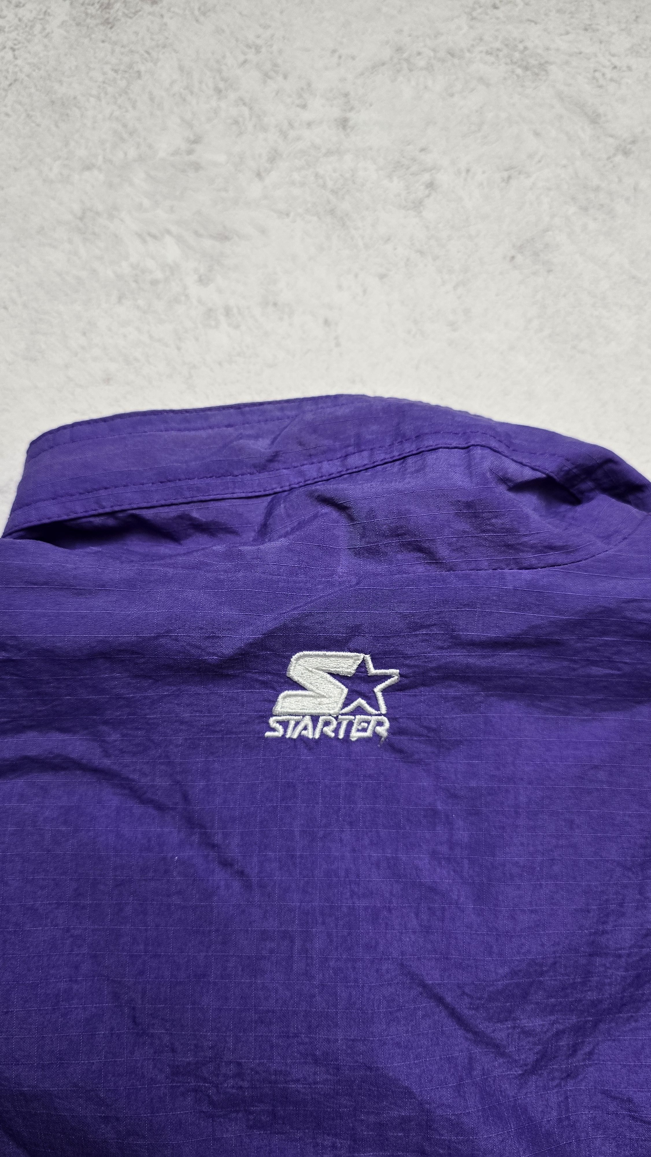 Starter Vintage Utah Jazz Jacket Men's Large Purple Yellow Starter Size US L / EU 52-54 / 3 - 8 Thumbnail