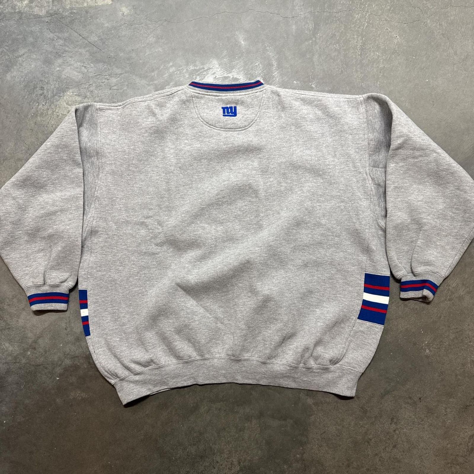 Vintage Vintage 90s New York Giants NFL Embroidered Crewneck Size US XXL / EU 58 / 5 - 5 Thumbnail