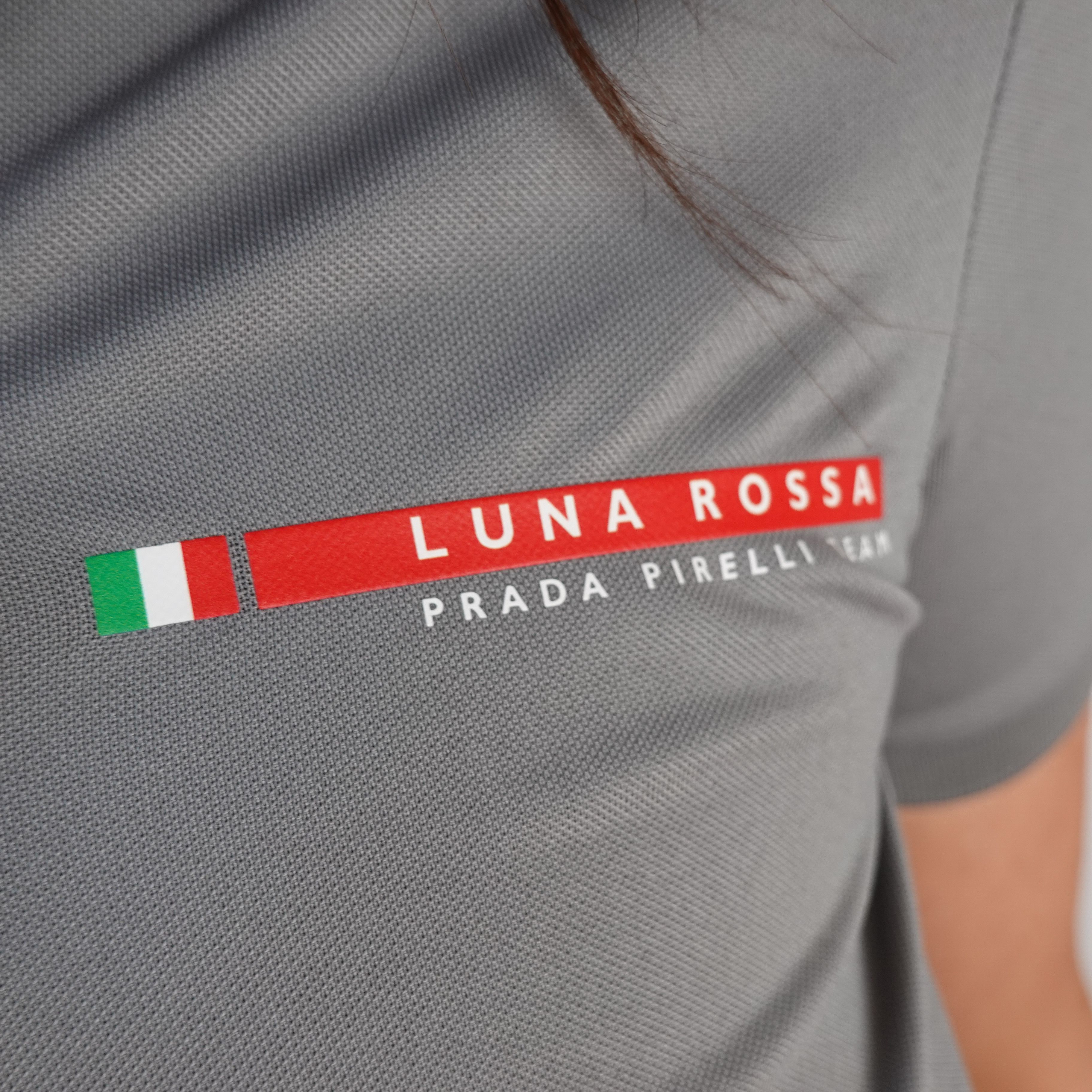 Prada Prada Luna Rossa Grey Polo - Womens Sizing Size XS / US 0-2 / IT 36-38 - 4 Thumbnail