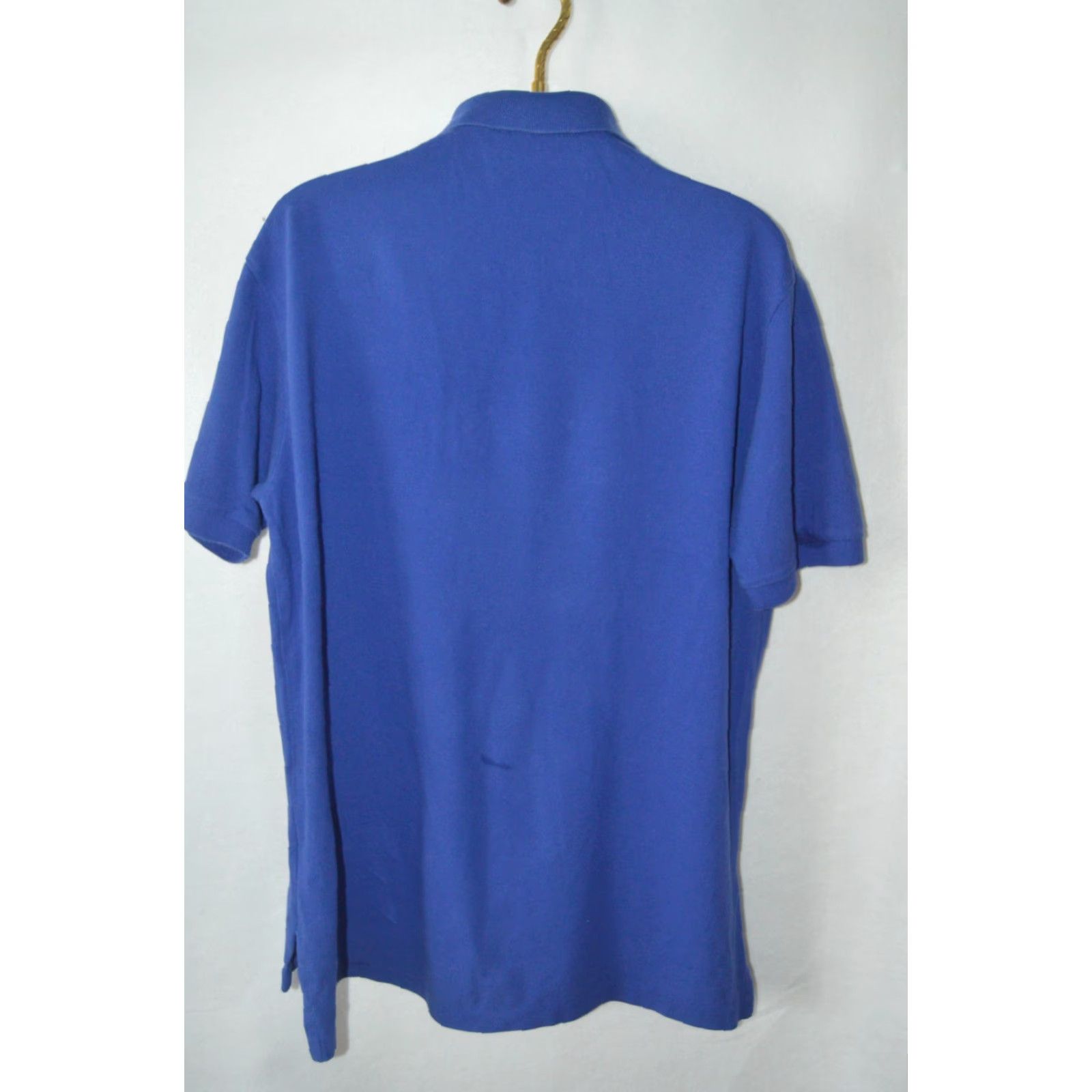 Ralph Lauren Ralph Lauren Polo Shirt Polo SS Men XL Royal Blue Cotton Knit Embroidered Pony Logo Solid Short Sleeve Classic Col ar? Size US XL / EU 56 / 4 - 2 Thumbnail