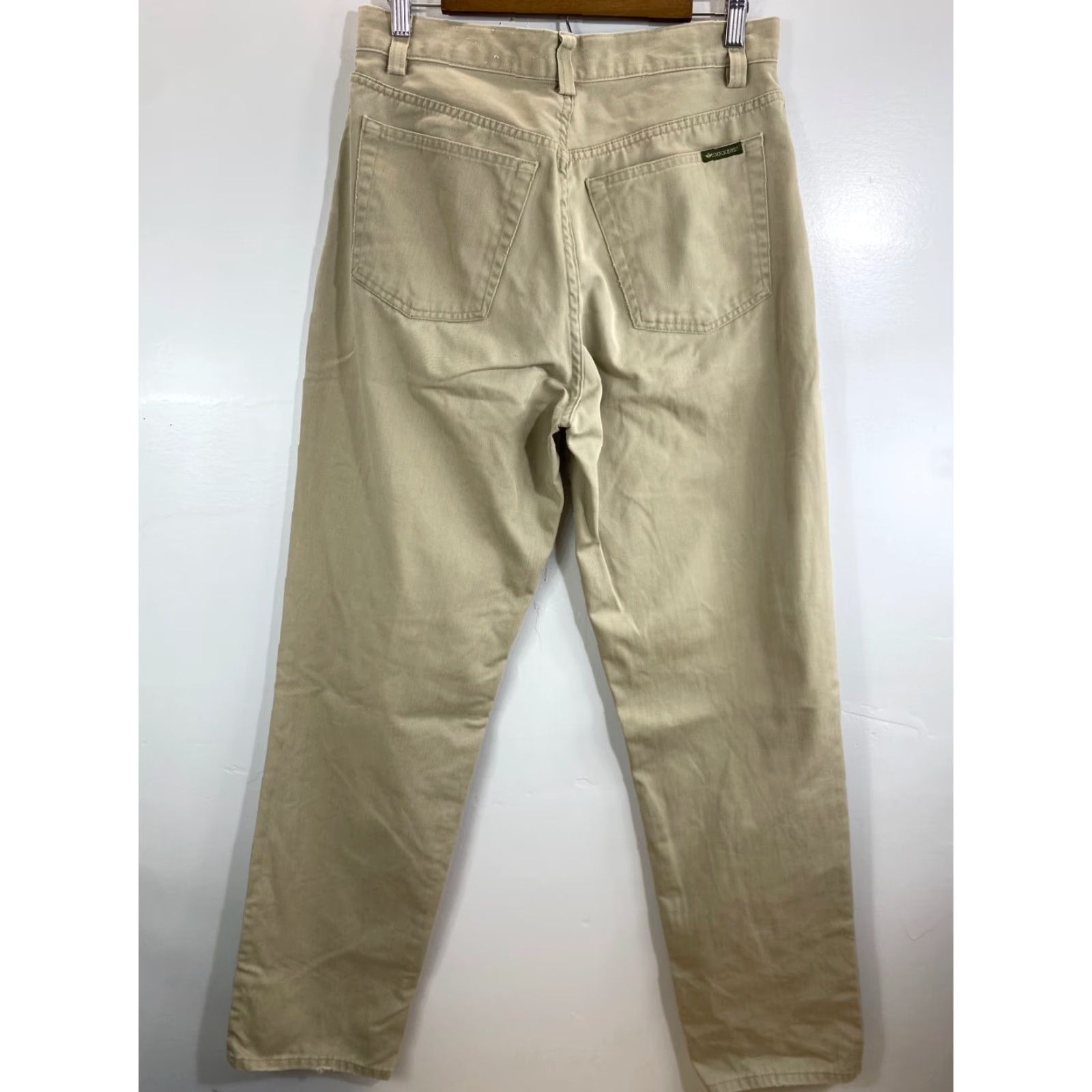 Dockers VINTAGE Dockers Pants Denim Beige 32x34 Mens Regular Cotton Chino Inseam 34 Beige Nike? Size US 32 / EU 48 - 2 Thumbnail