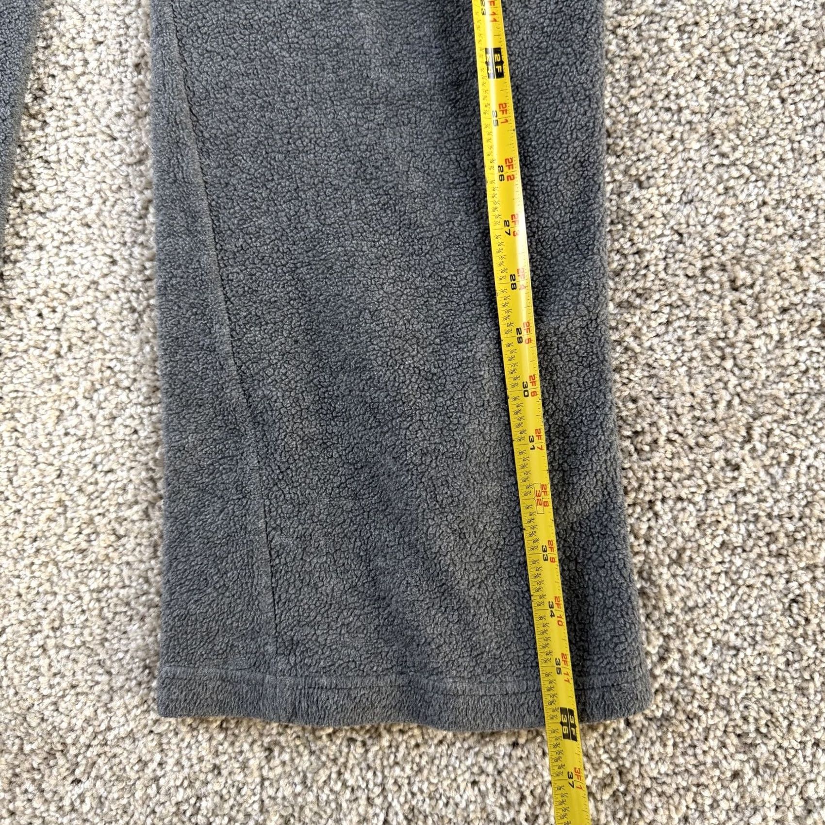 Champion VINTAGE Champion Pants Mens S Gray Sweatpants Fleece Stripe Elastic Waist Pockets Size US 29 - 6 Thumbnail