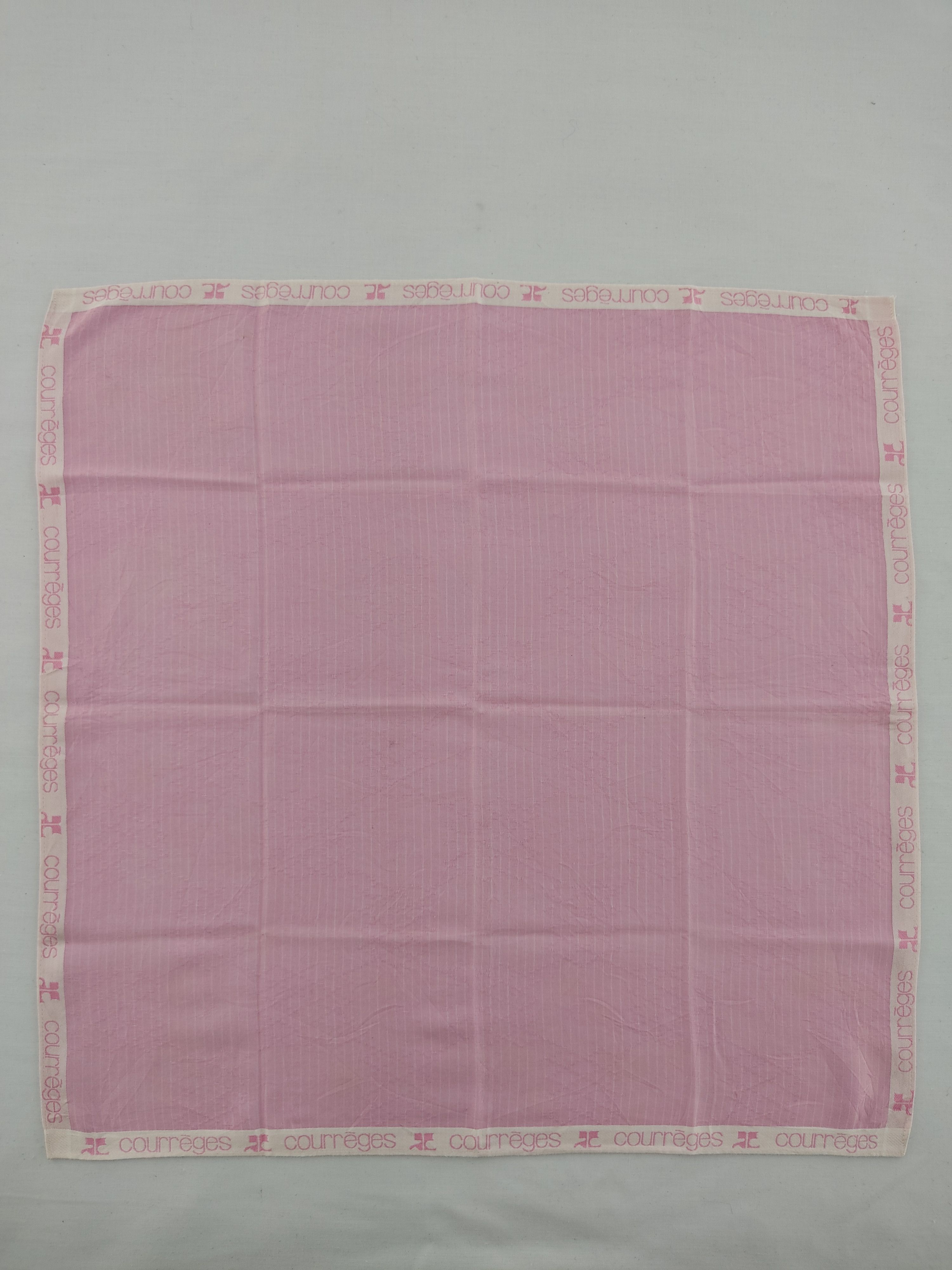 Courreges × Vintage Courreges Handkerchief / Neckwear / Bandana Size ONE SIZE - 3 Thumbnail