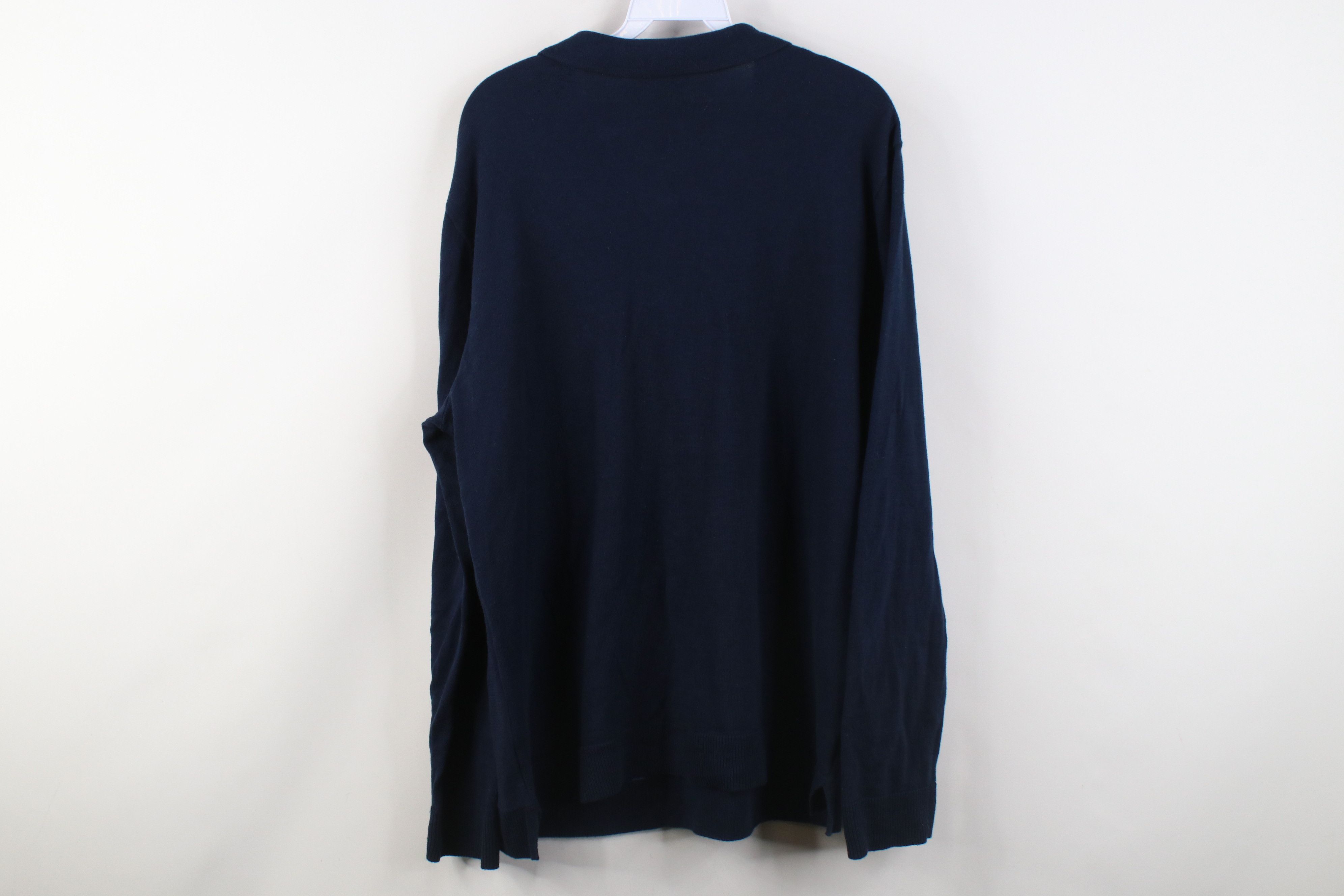 Express Express Rockabilly Panel Striped 1/4 Zip Collared Sweater Size US L / EU 52-54 / 3 - 9 Thumbnail