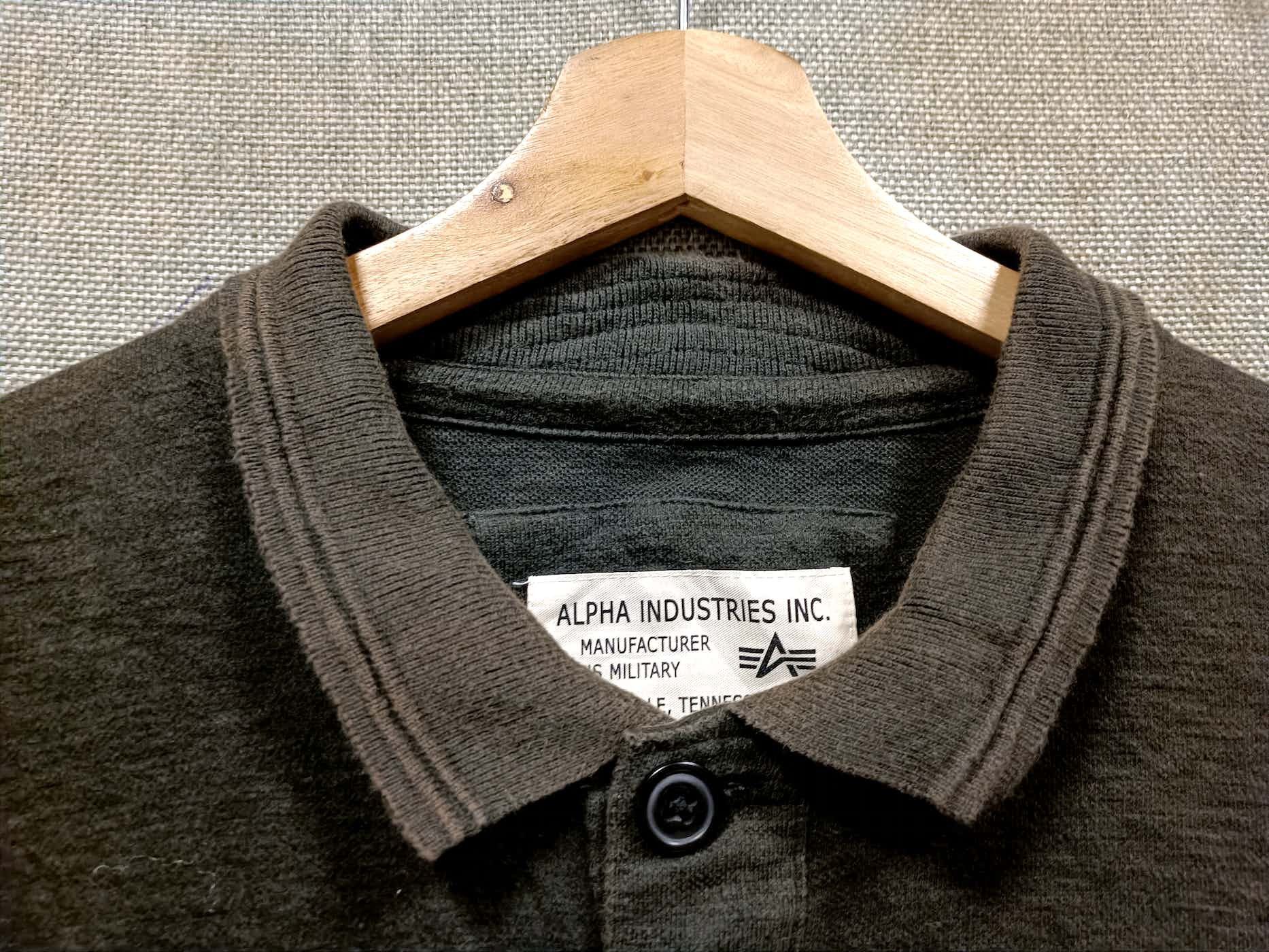 Alpha Industries × Avirex vintage polo shirt alpha industries/avirex millitary Size US L / EU 52-54 / 3 - 5 Thumbnail