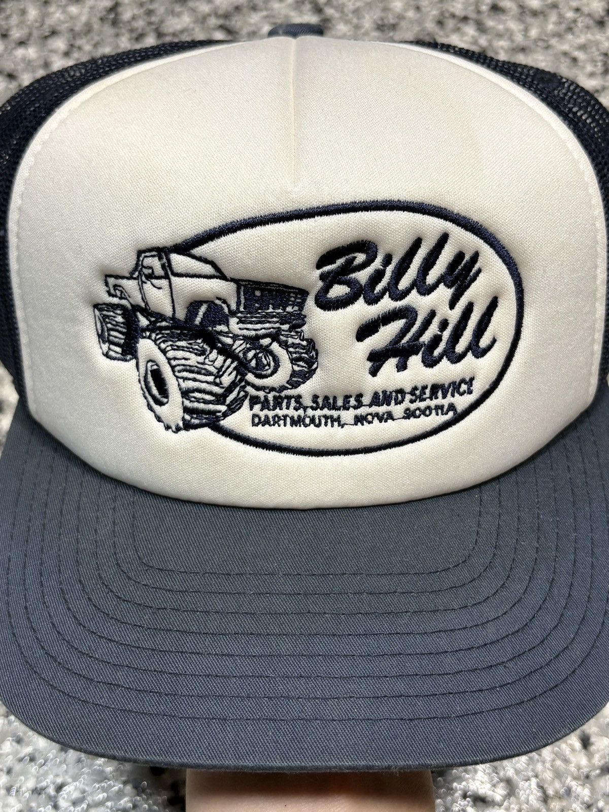 Billy Hill 2021 Billy Hill Blue “Parts, S&S” Trucker Mesh Hat OSFM Size ONE SIZE - 5 Thumbnail