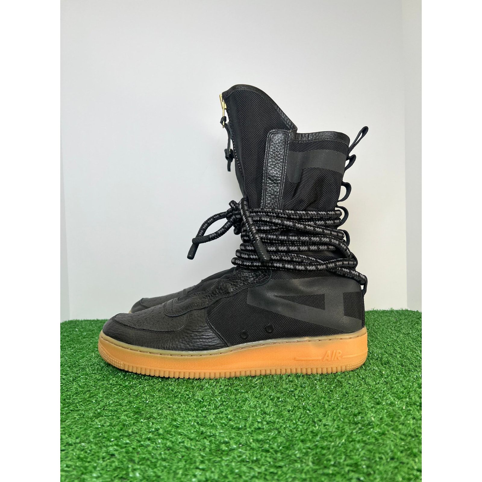 Nike Sf Air Force 1 High Black Gum 2017 AA1128001 SIZE 12.5