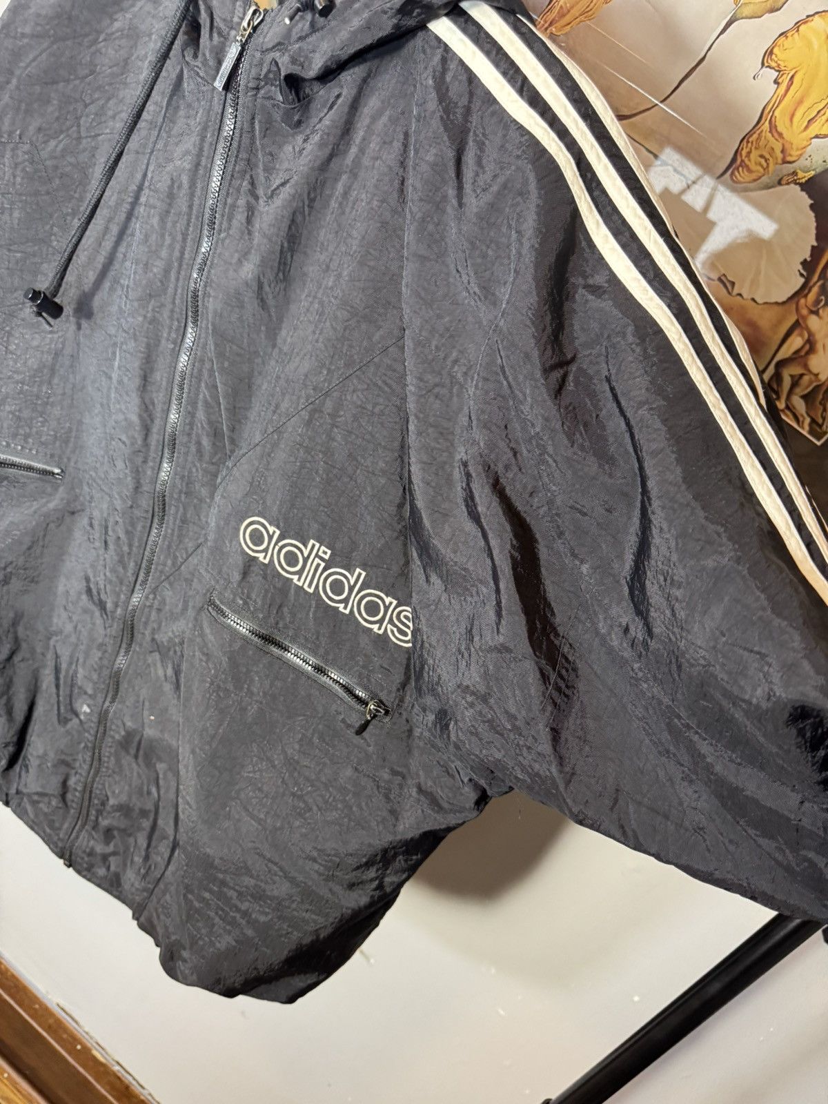 Adidas Vintage Adidas Trefoil Jacket 90s Size US L / EU 52-54 / 3 - 4 Thumbnail