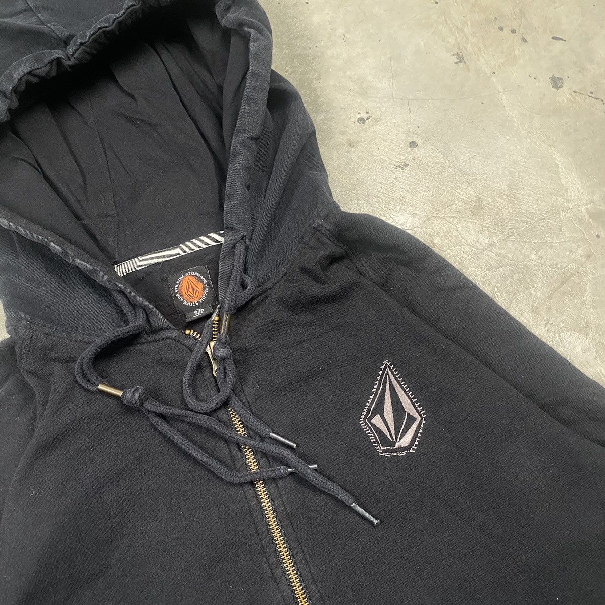 Volcom Rare y2k Volcom Anarchy Bondage Gothic LGB Zipped Up Size US S / EU 44-46 / 1 - 5 Thumbnail