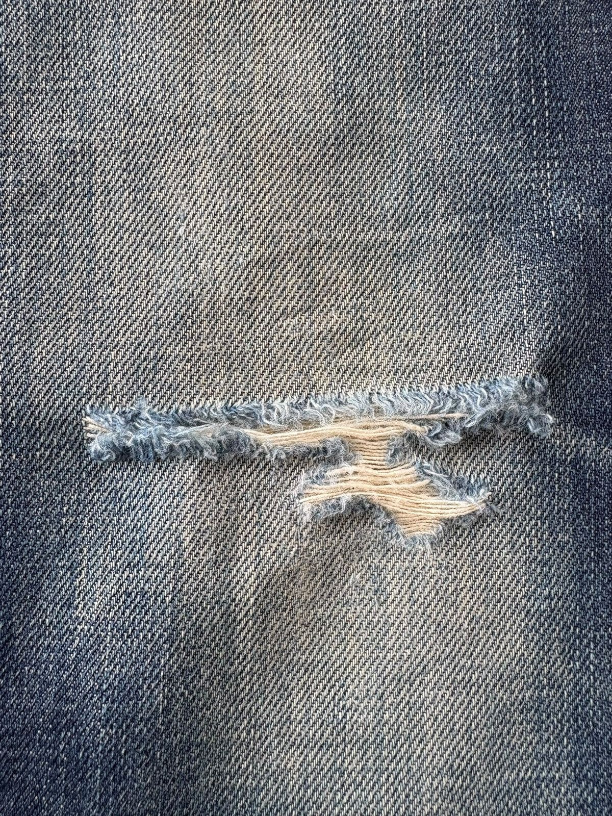 Levi's Vintage 90s Levis 517 Flare Mud Wash Distress Jeans Size US 33 - 3 Thumbnail
