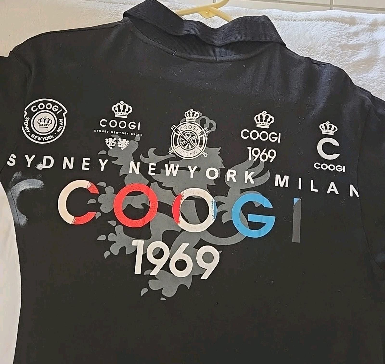 Coogi NWT Vintage Coogi Polo Shirt Mens Embroidered Black XL $82 Size US XL / EU 56 / 4 - 4 Thumbnail