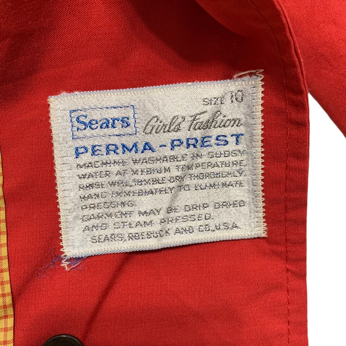 Sears Vintage Sears Perma Prest Long Jacket Size L / US 10 / IT 46 - 6 Thumbnail