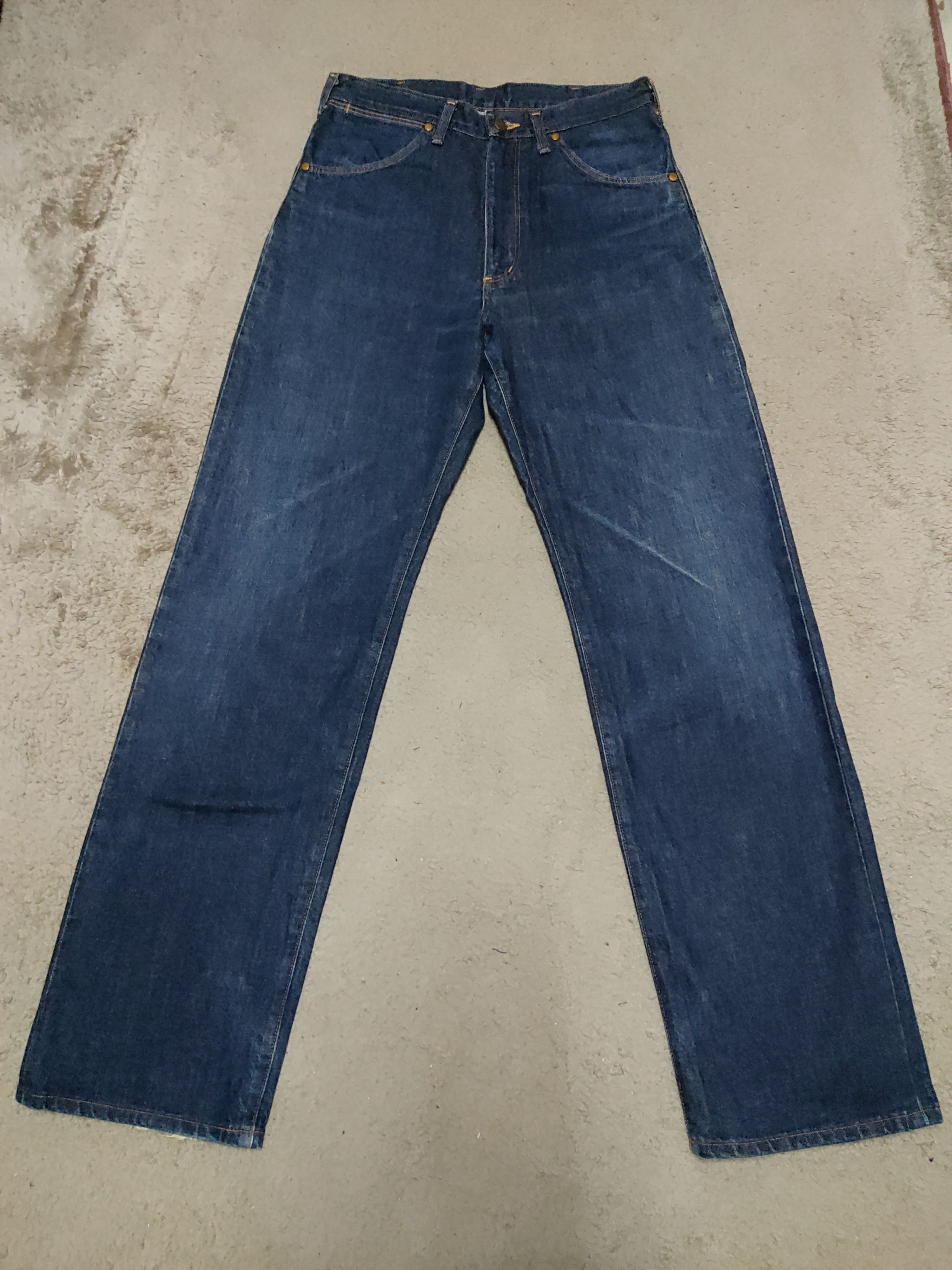 Wrangler Vintage Wrangler Blue Bell Selvage Jean's Size US 32 / EU 48 - 1 Thumbnail