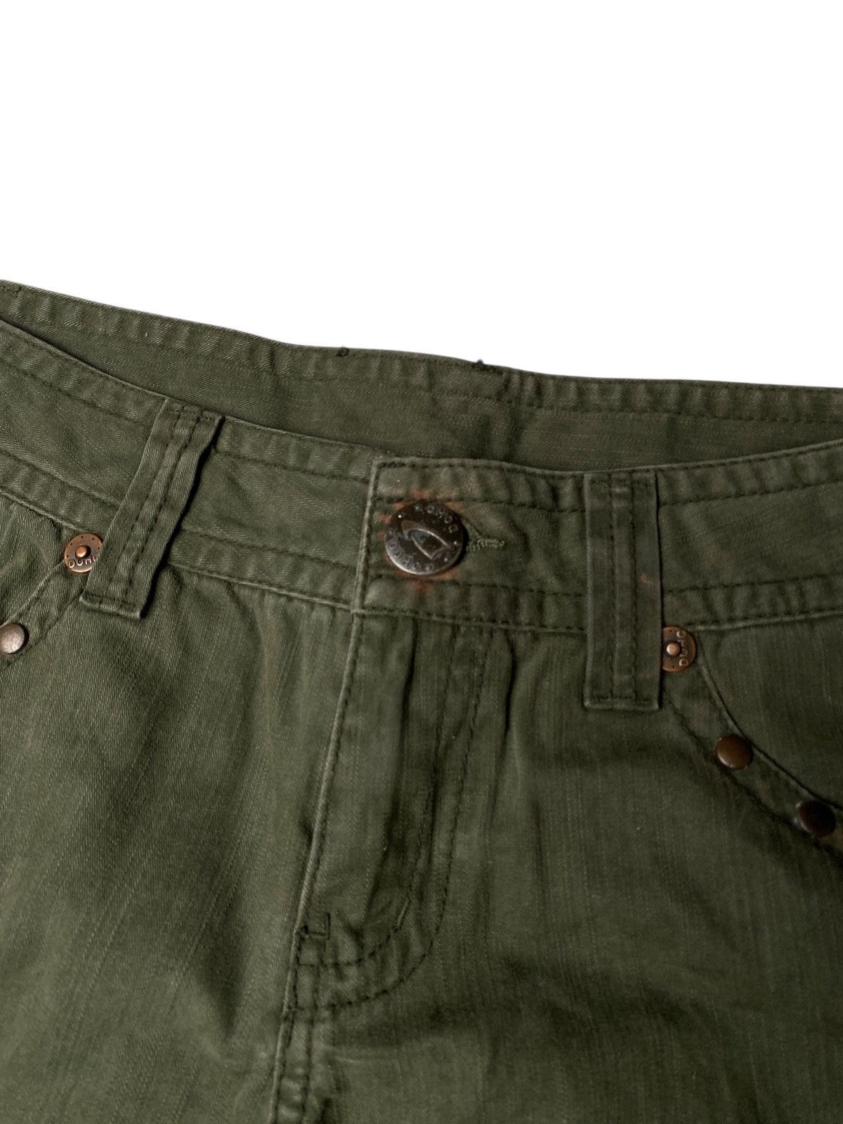 Hysteric Glamour 2000's DOHC Multipocket Studded Cargo Pants Size US 28 / EU 44 - 6 Thumbnail