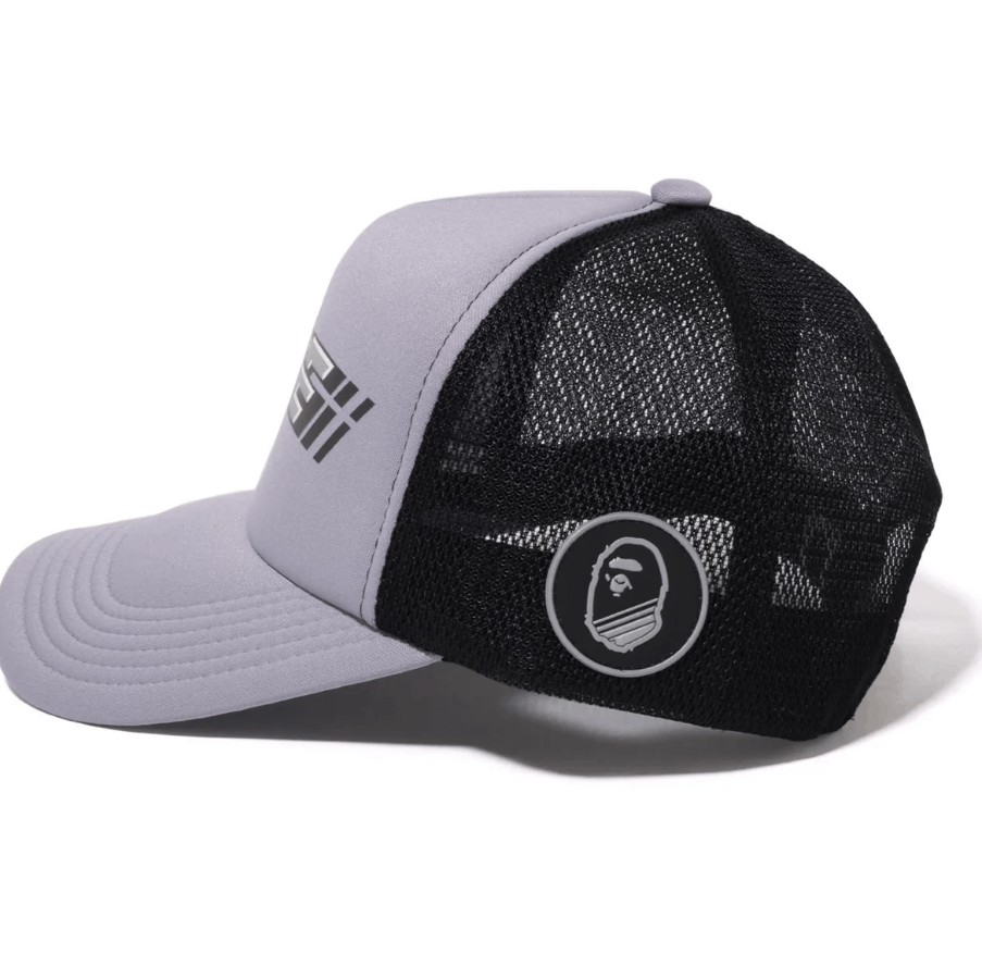 Bape Bape Racing Reflective Trucker Hat Size ONE SIZE - 3 Thumbnail