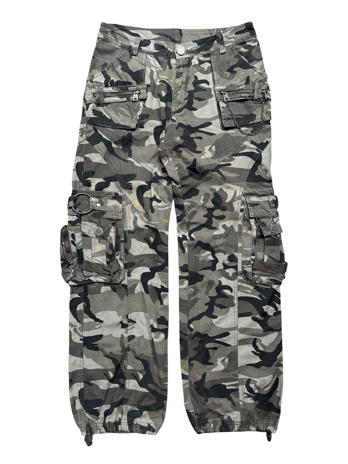 GOA Camo Multi Pocket Cargo Pants Size US 31 - 1 Thumbnail