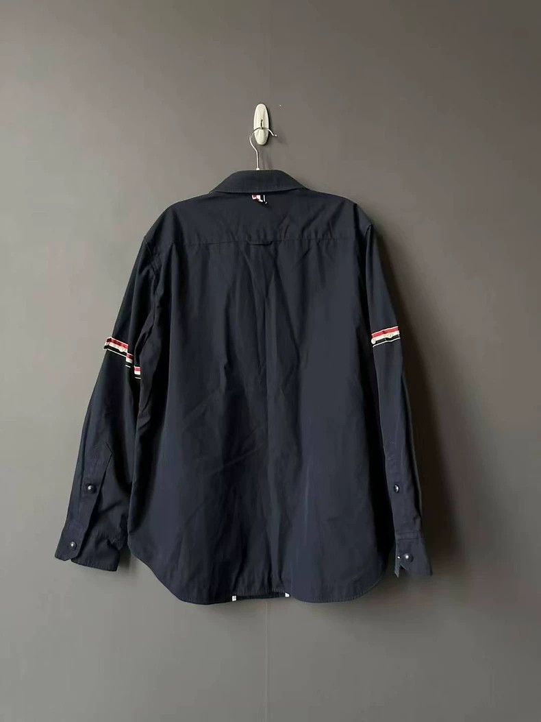 Thom Browne Thom Browne Double-breasted shirt jacket Size US L / EU 52-54 / 3 - 2 Thumbnail