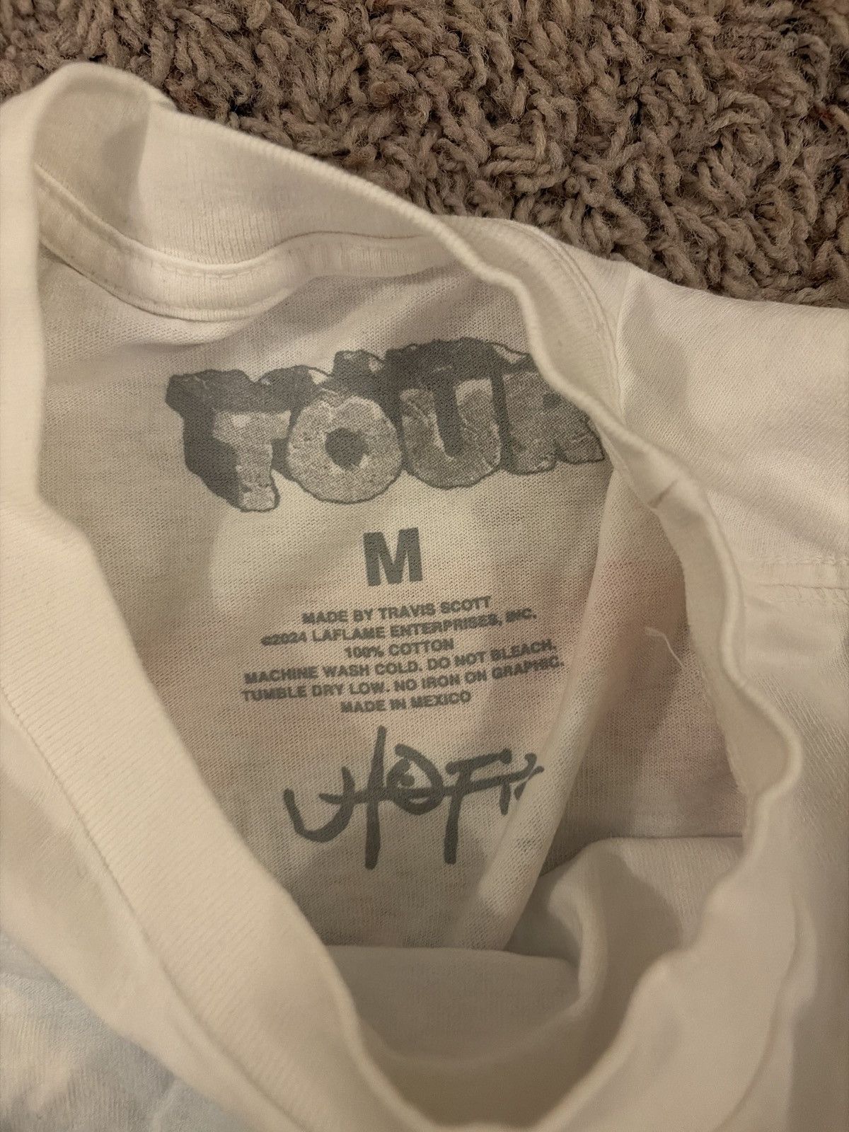 Travis Scott CIRCUS MAXIMUS TOUR SHIRT Size US M / EU 48-50 / 2 - 3 Thumbnail