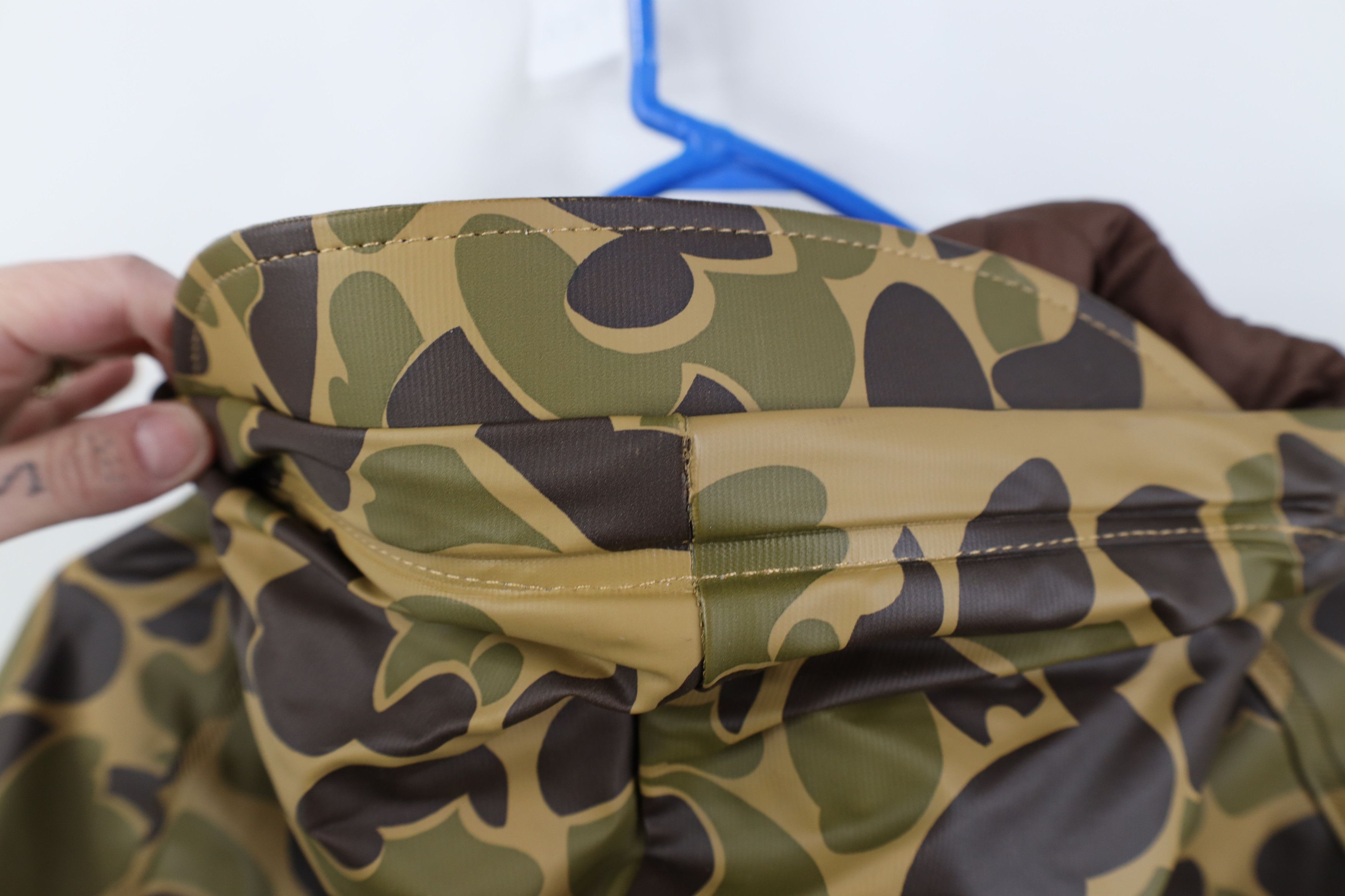 Vintage Vintage 70s Streetwear Hooded Waterproof Jacket Coat Size US L / EU 52-54 / 3 - 12 Thumbnail