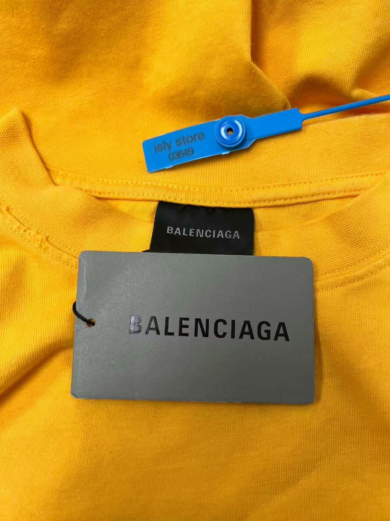 Balenciaga Balenciaga Letter Print Short Sleeve T-Shirt Size US L / EU 52-54 / 3 - 5 Thumbnail