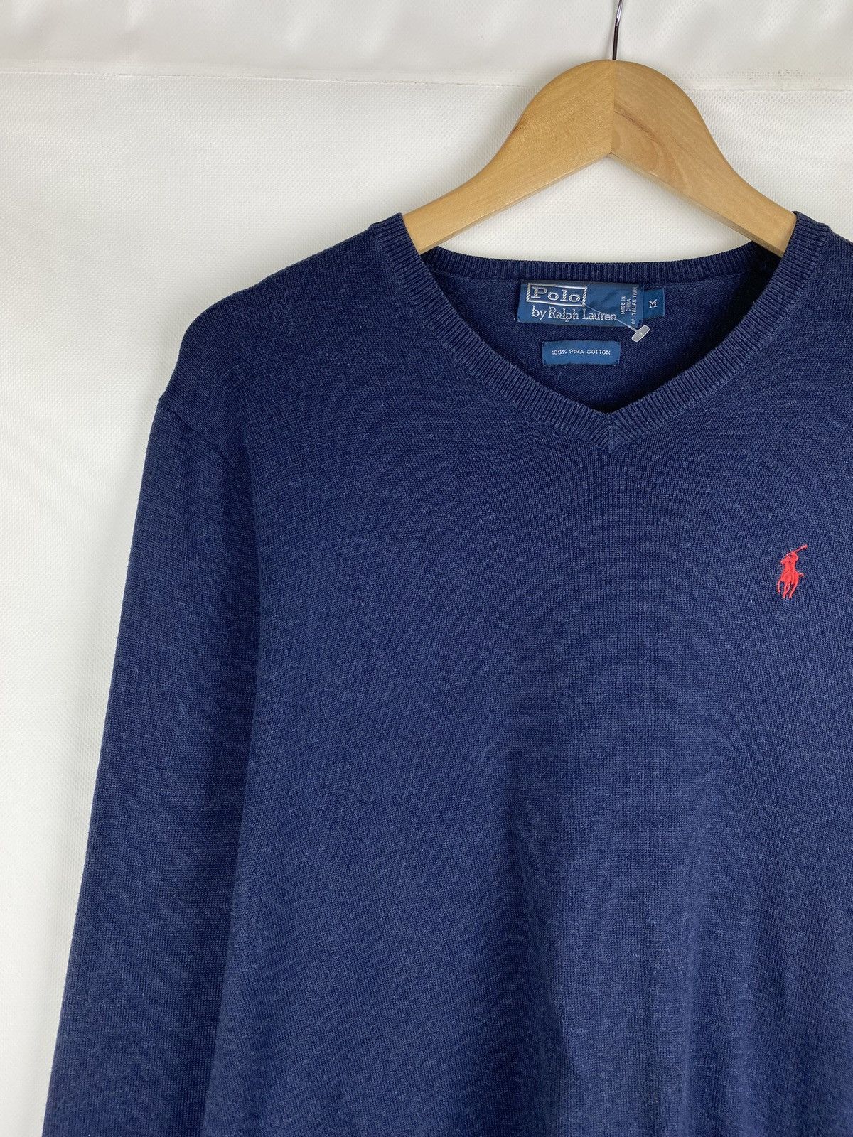 Polo Ralph Lauren Polo by Ralph Lauren vintage men’s v-neck sweater pullover Size US M / EU 48-50 / 2 - 5 Thumbnail